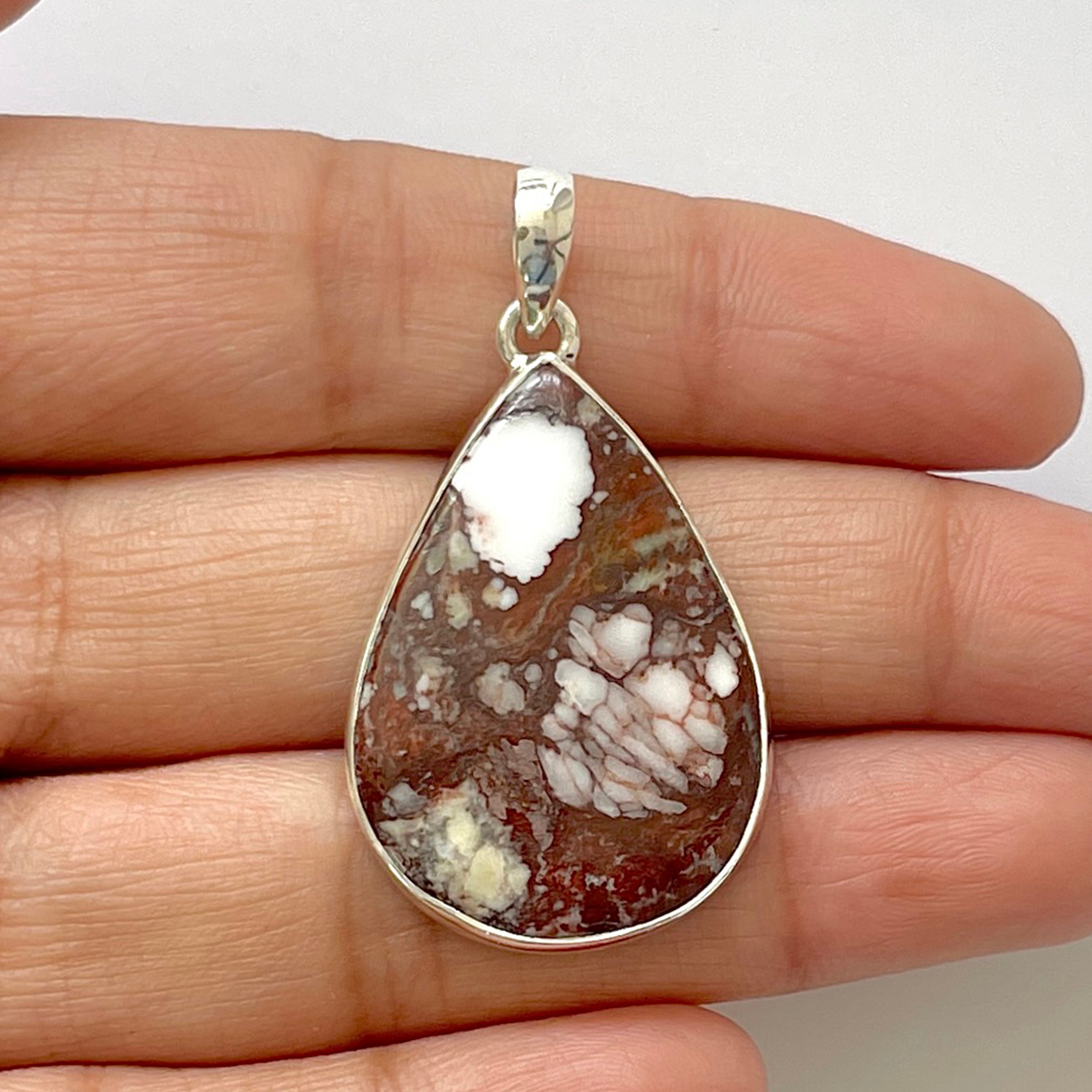 Wild Horse Jasper Pendant-(WOJ-1-2)