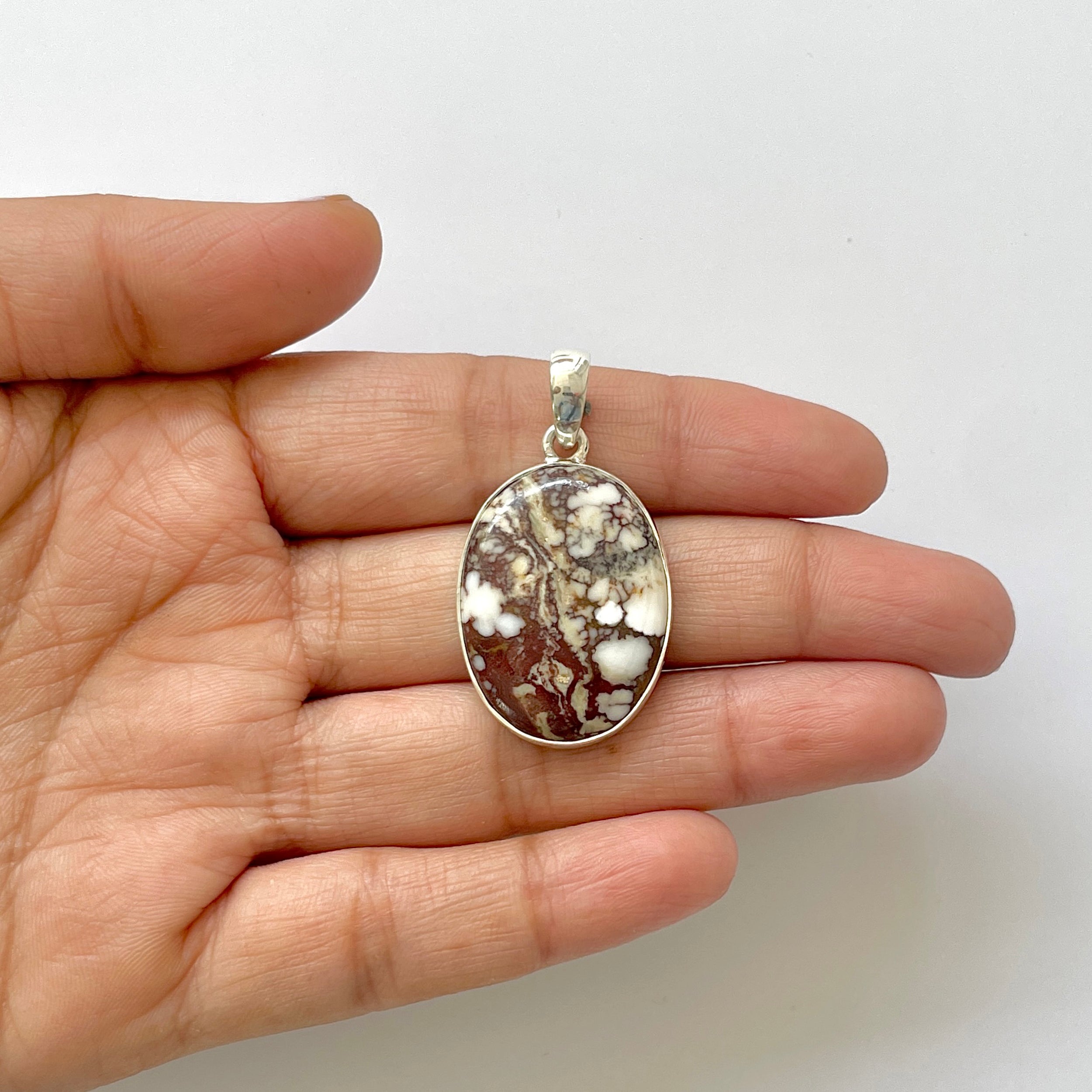 Wild Horse Jasper Pendant-(WOJ-1-21)