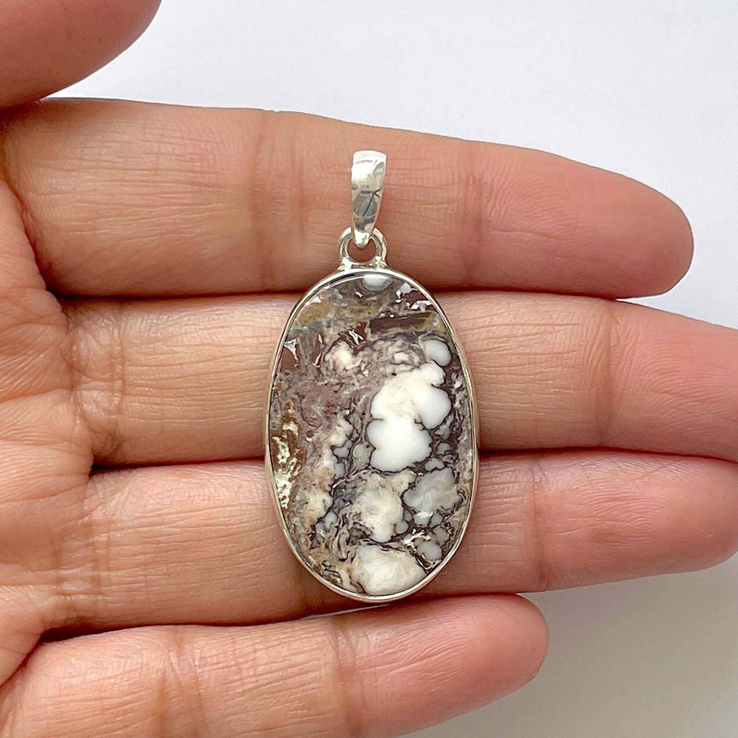 Wild Horse Jasper Pendant-(WOJ-1-23)