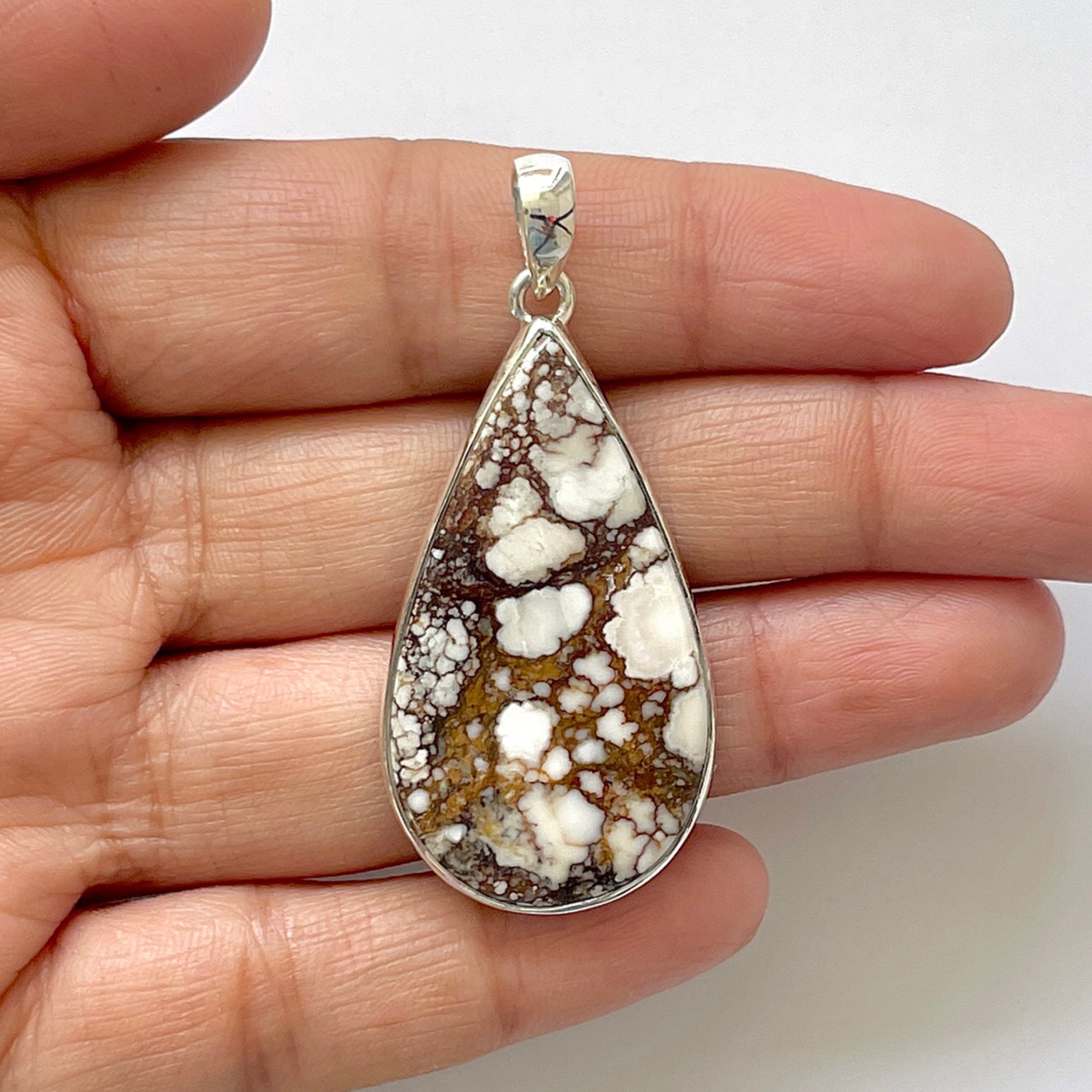 Wild Horse Jasper Pendant-(WOJ-1-25)