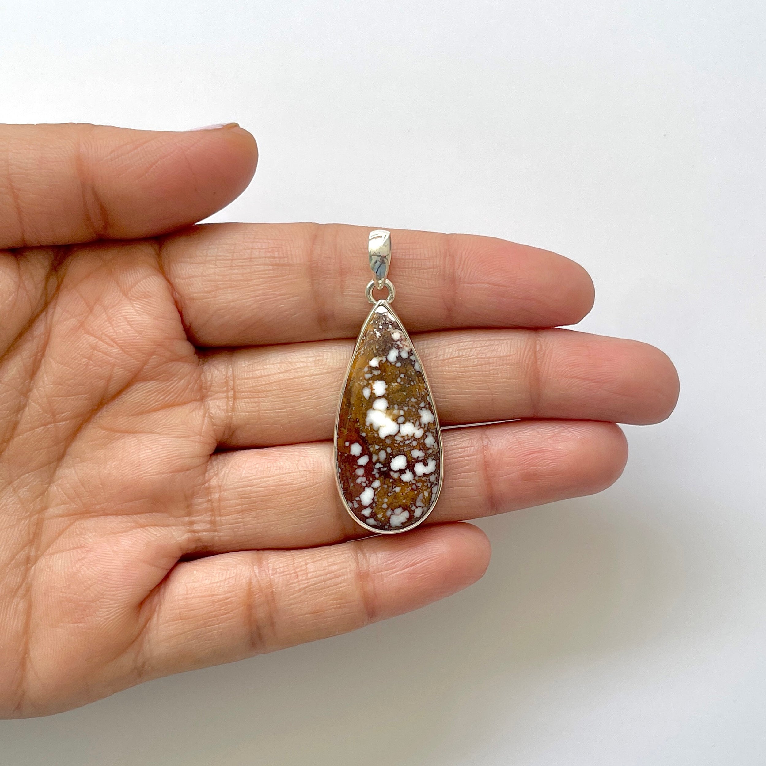 Wild Horse Jasper Pendant-(WOJ-1-27)