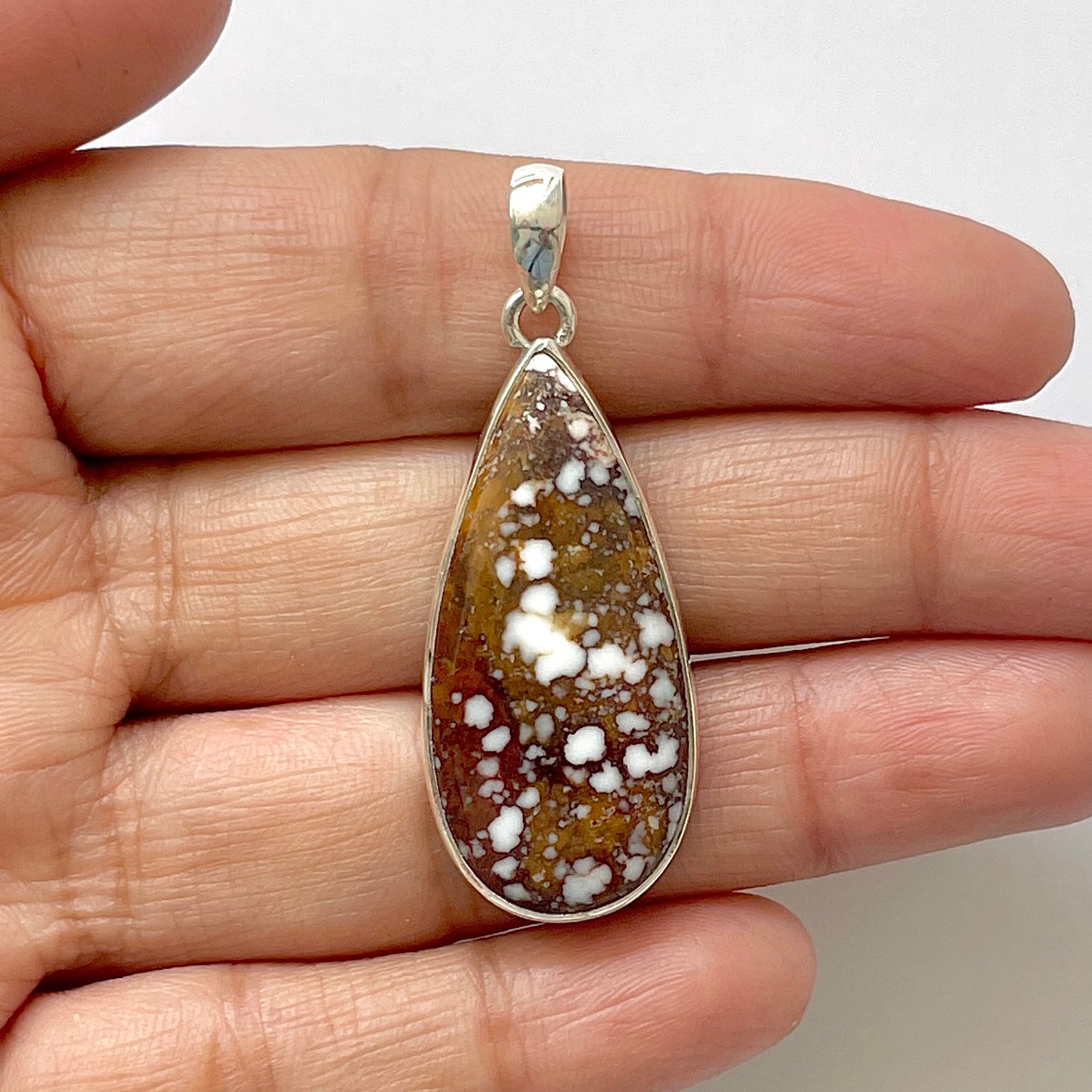 Wild Horse Jasper Pendant-(WOJ-1-27)