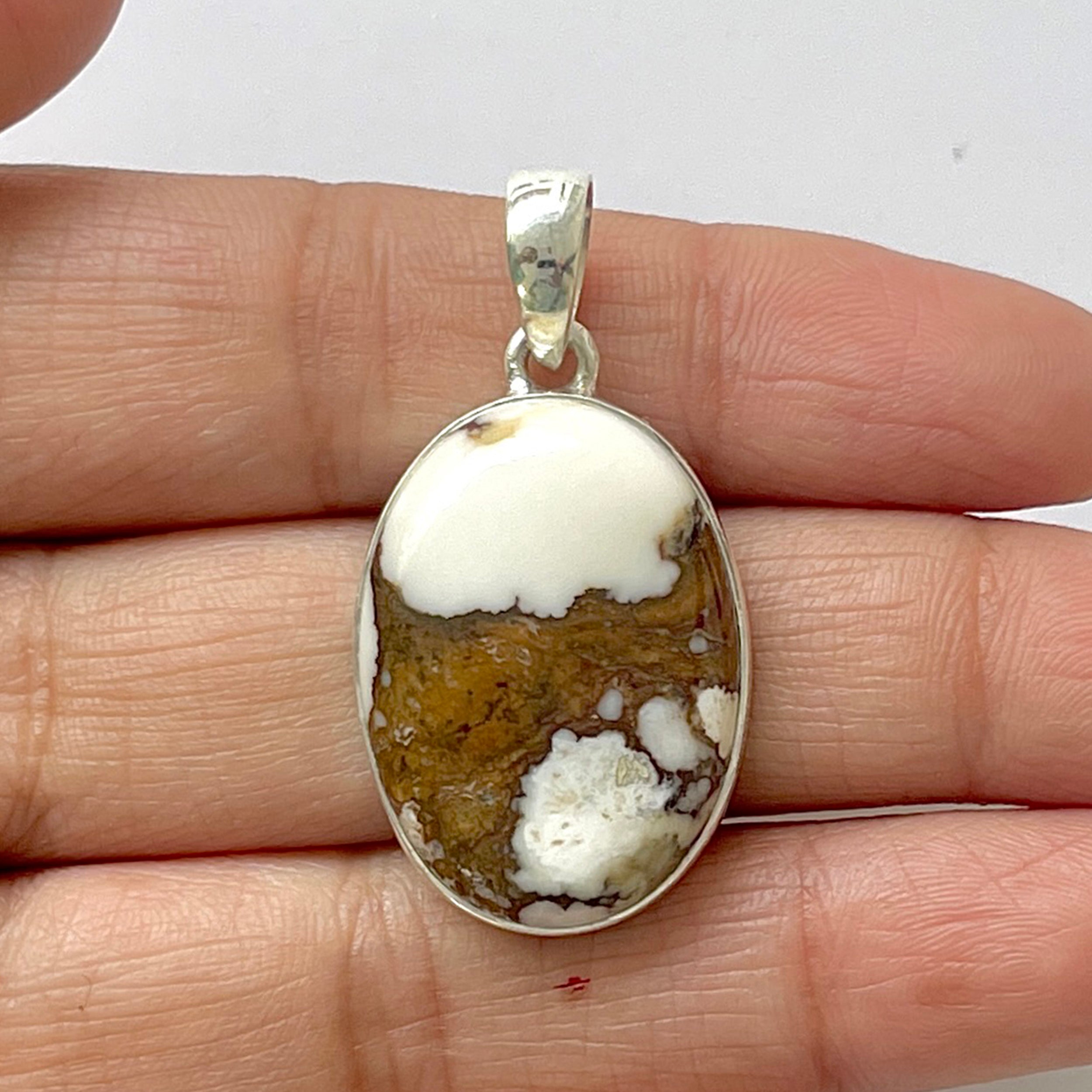 Wild Horse Jasper Pendant-(WOJ-1-29)