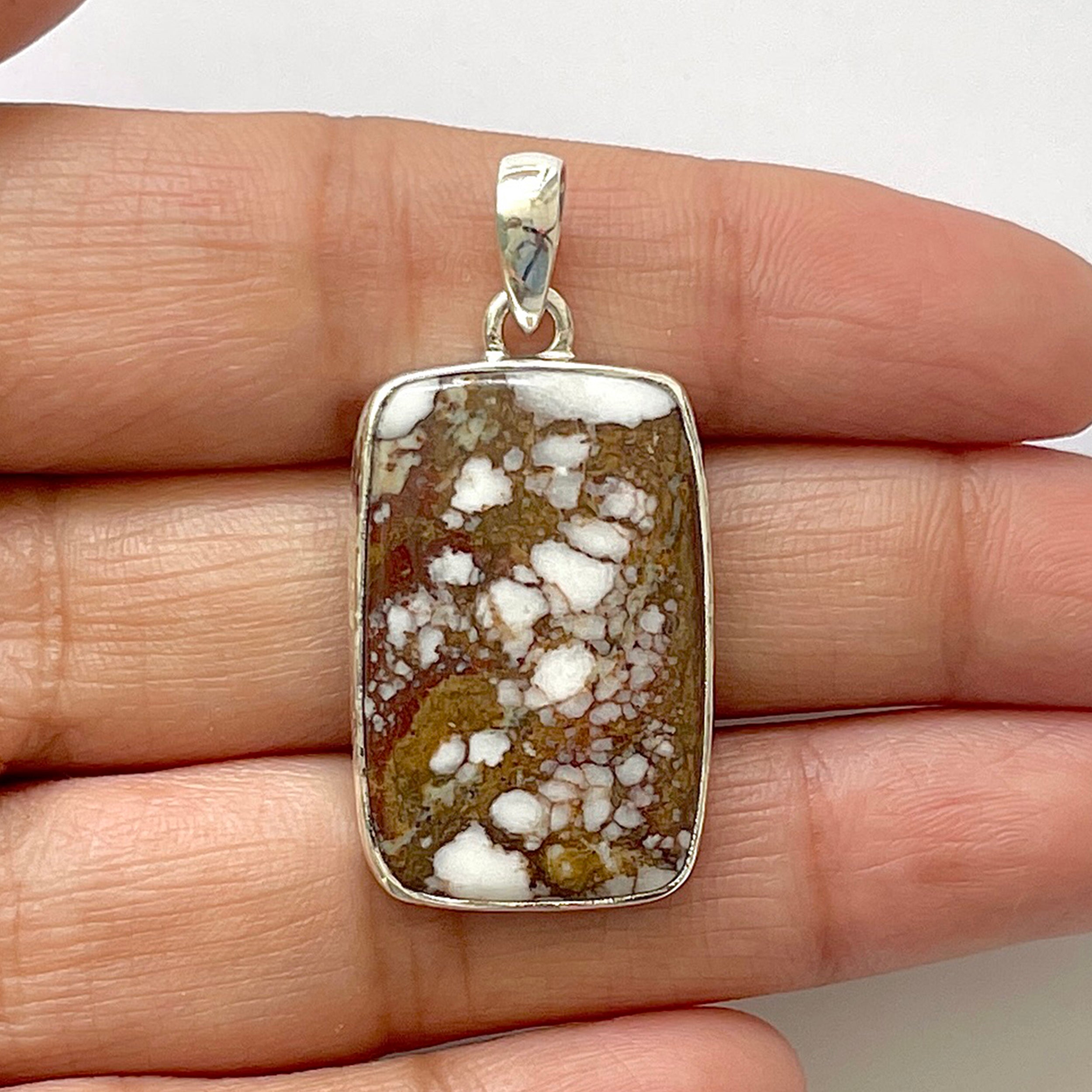 Wild Horse Jasper Pendant-(WOJ-1-31)