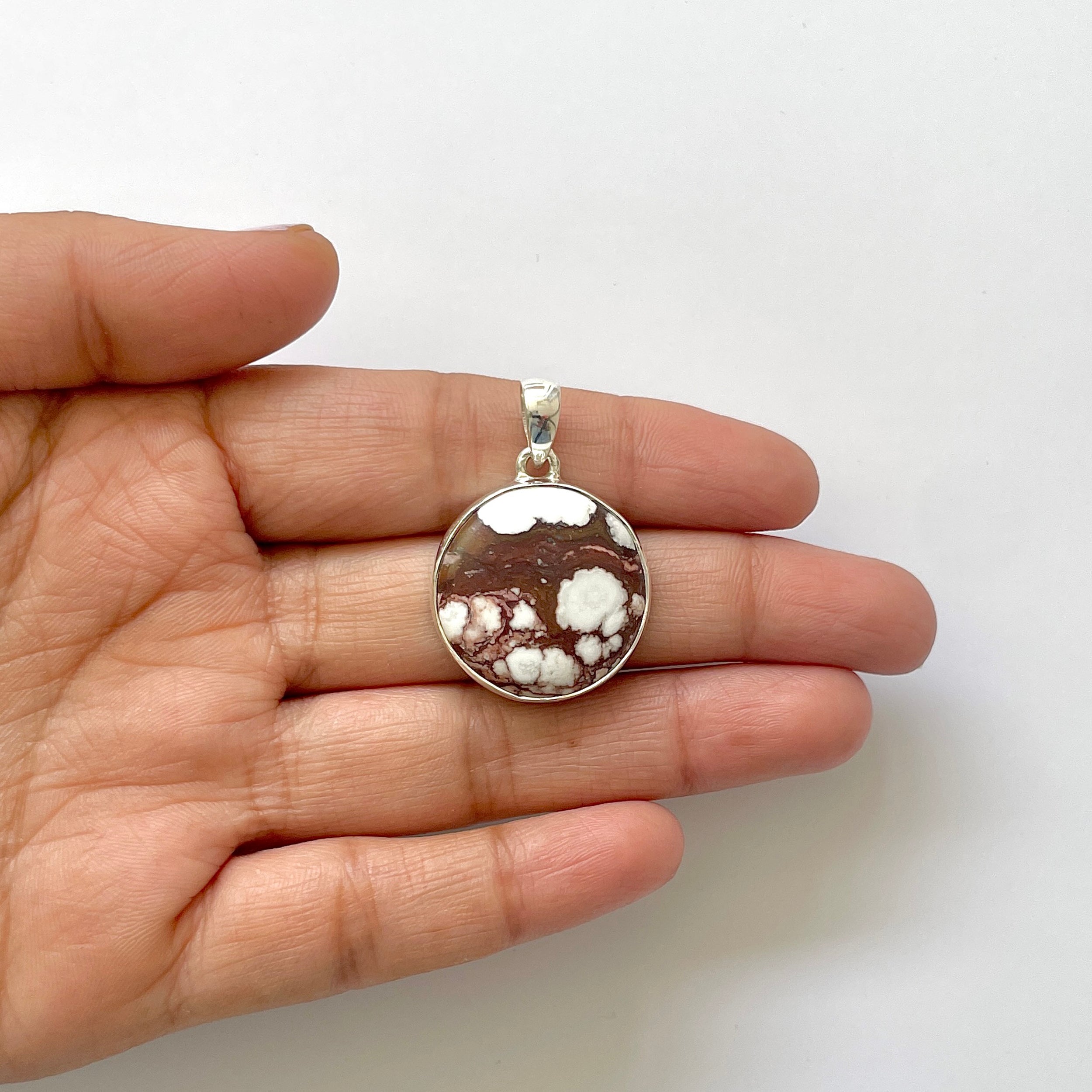 Wild Horse Jasper Pendant-(WOJ-1-32)