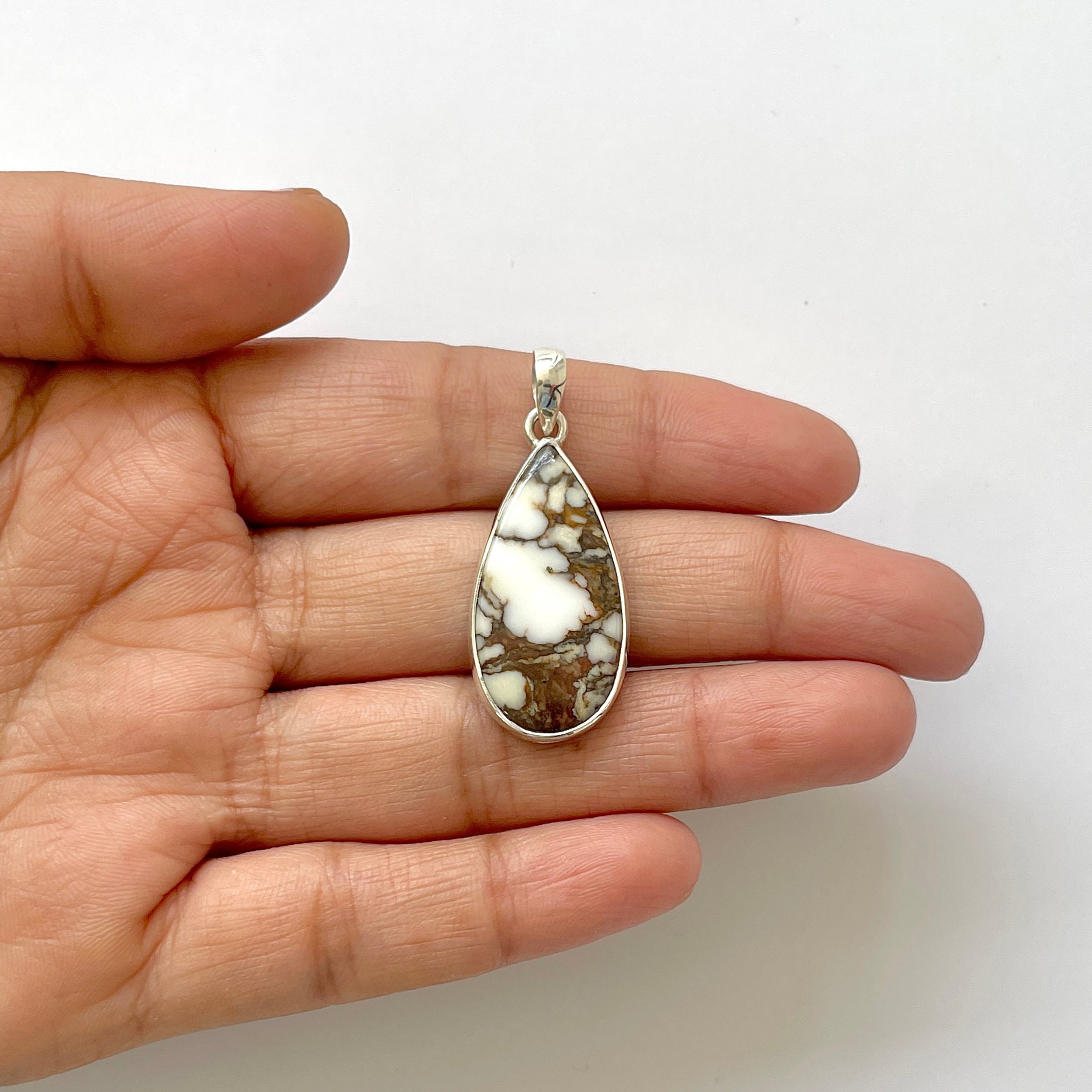 Wild Horse Jasper Pendant-(WOJ-1-33)