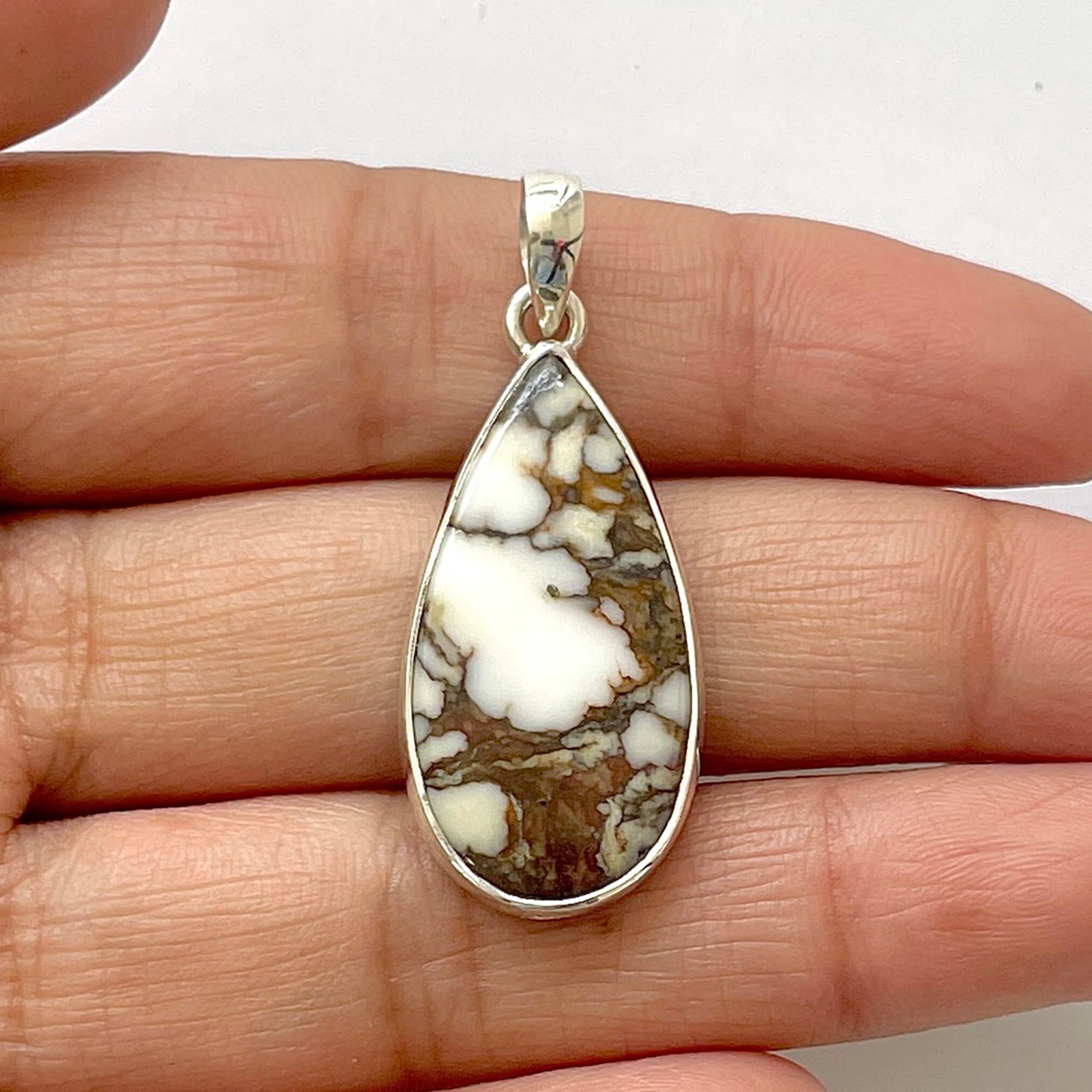 Wild Horse Jasper Pendant-(WOJ-1-33)