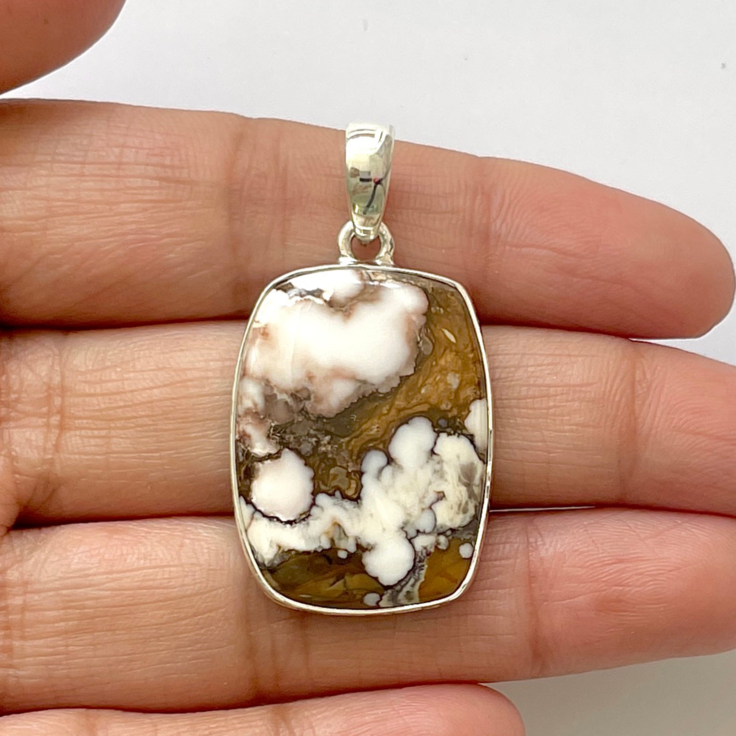 Wild Horse Jasper Pendant-(WOJ-1-35)