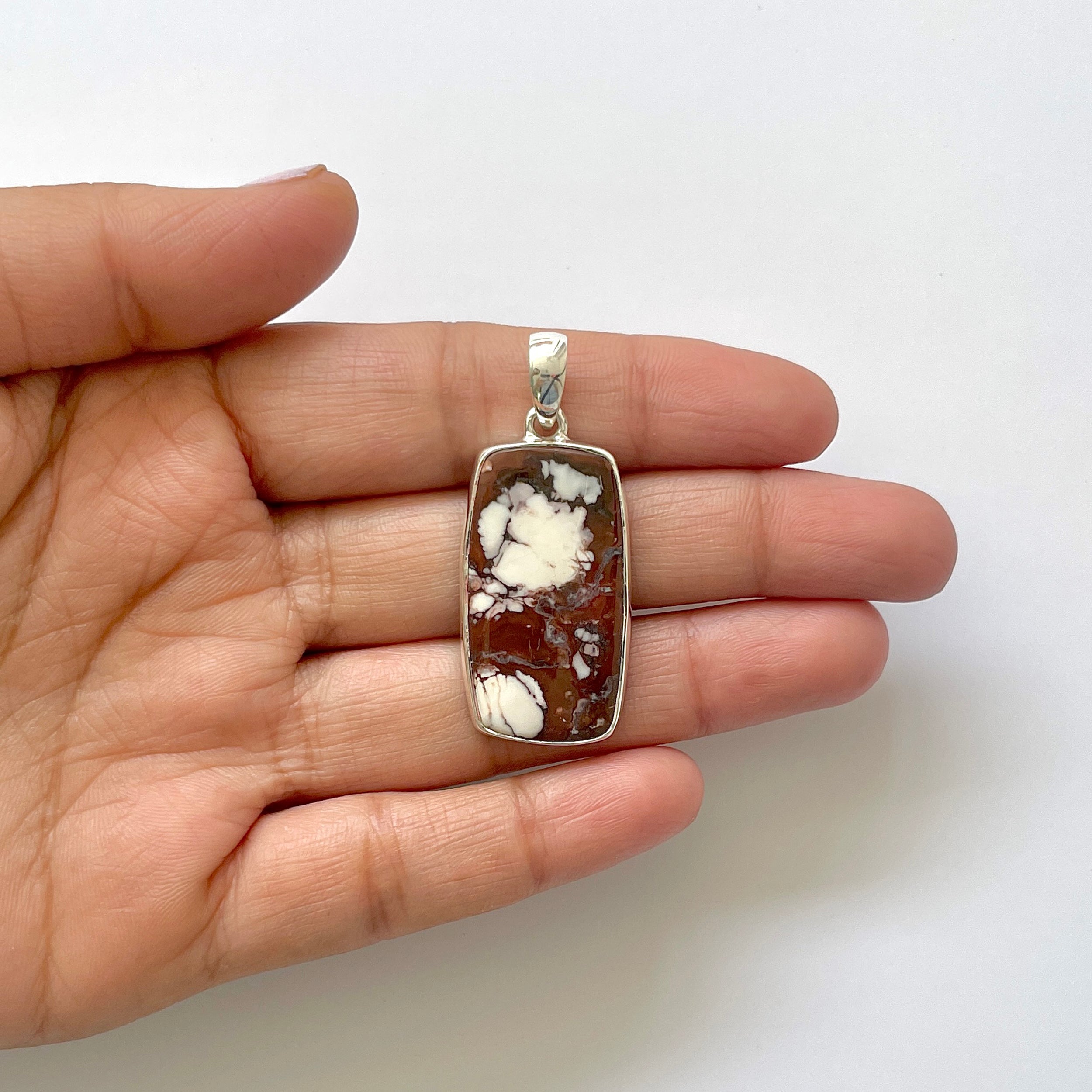 Wild Horse Jasper Pendant-(WOJ-1-37)