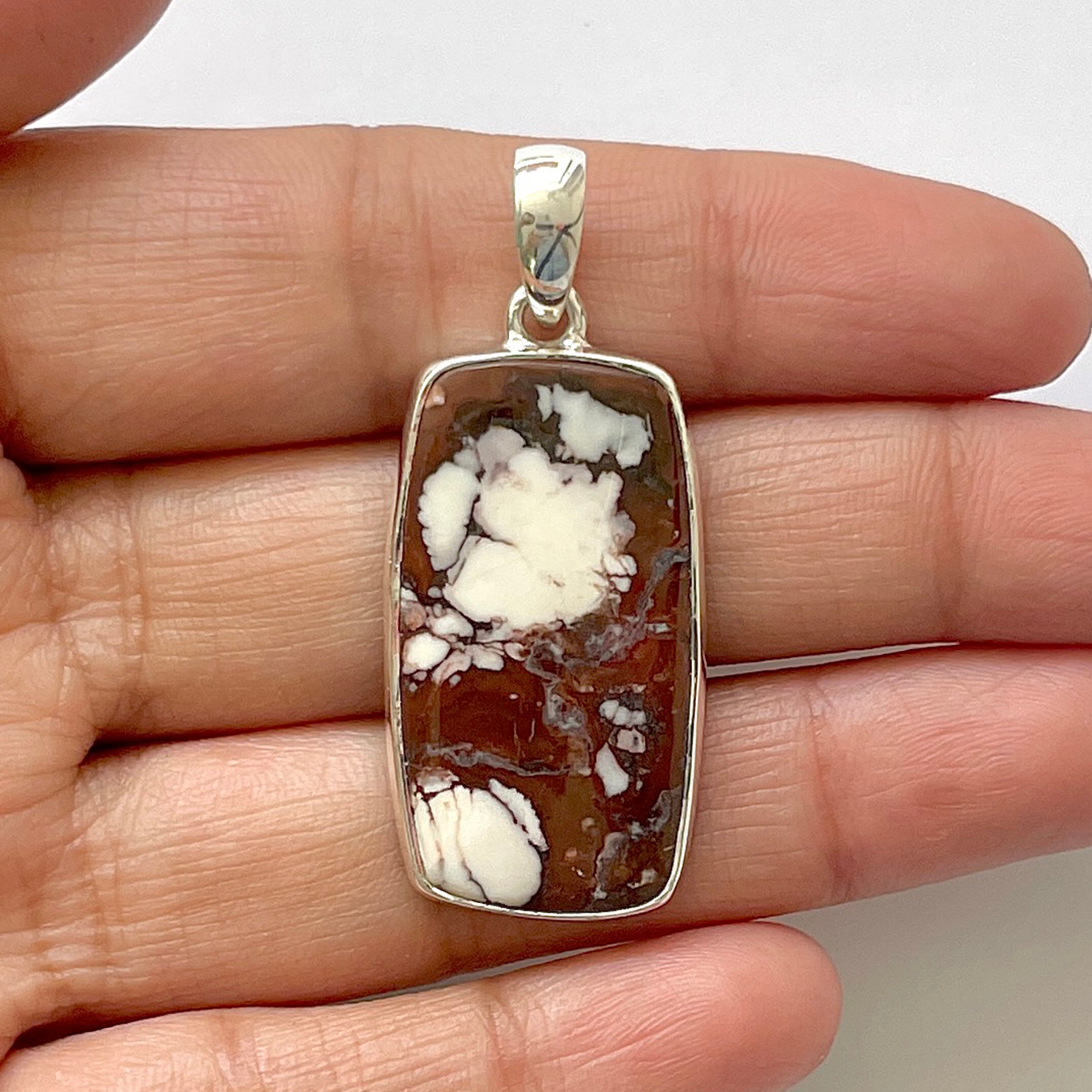 Wild Horse Jasper Pendant-(WOJ-1-37)
