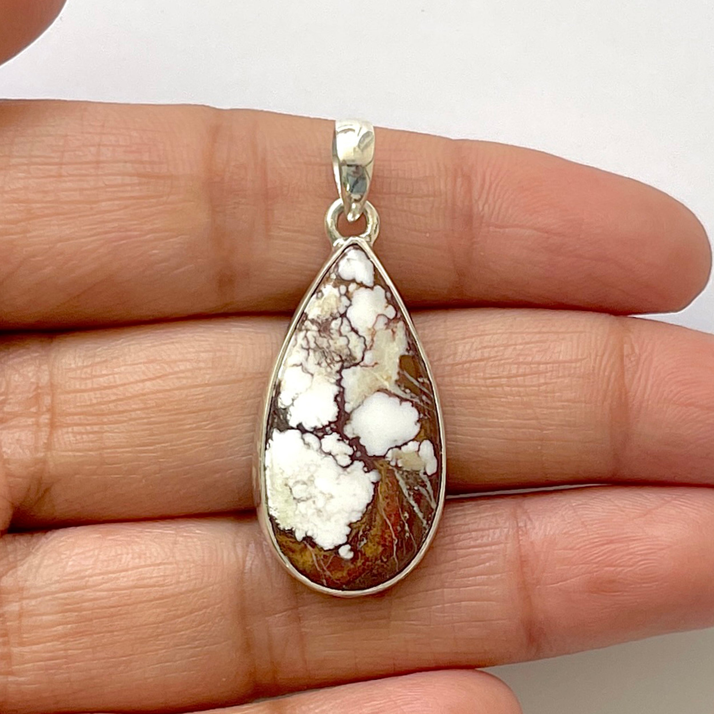 Wild Horse Jasper Pendant-(WOJ-1-38)