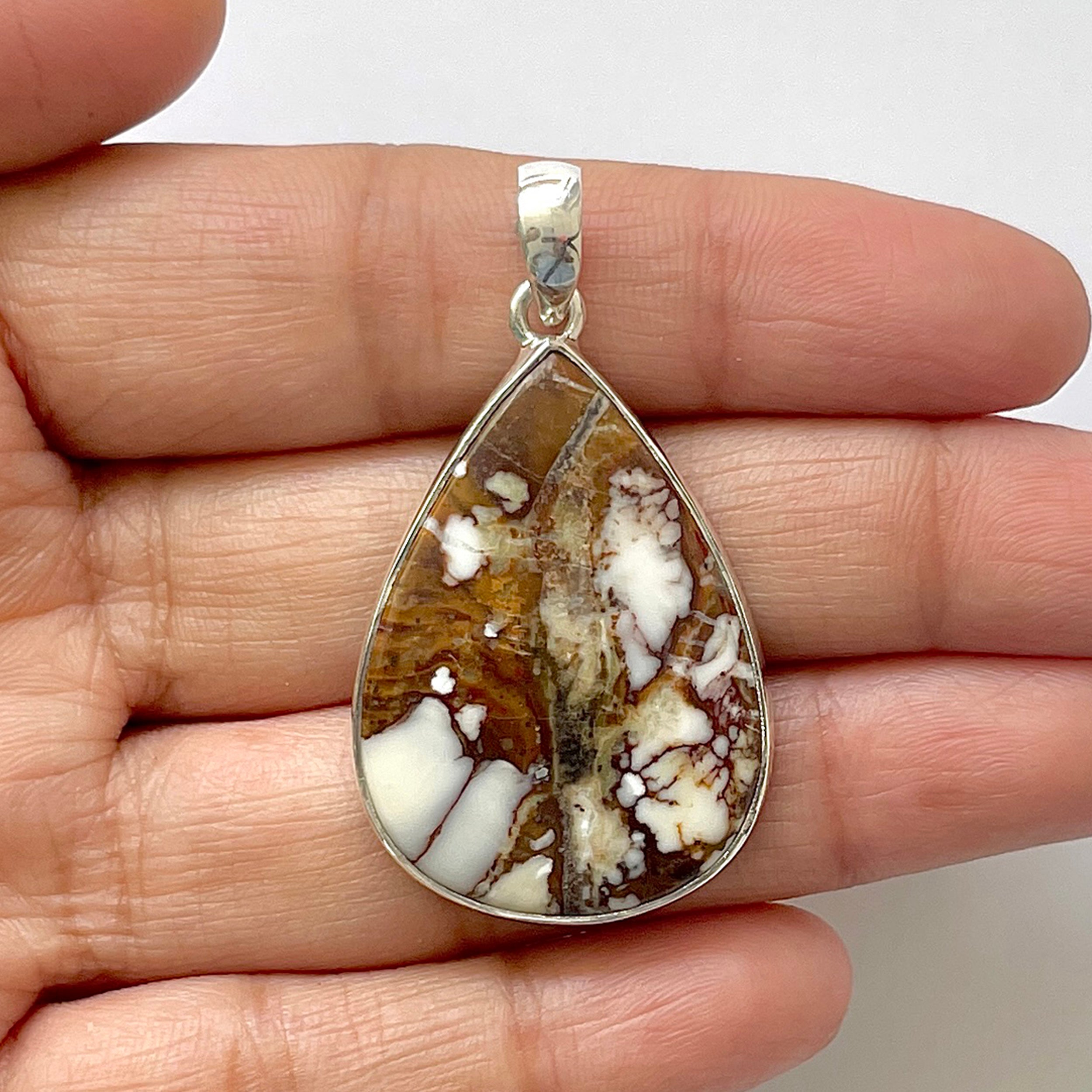 Wild Horse Jasper Pendant-(WOJ-1-4)