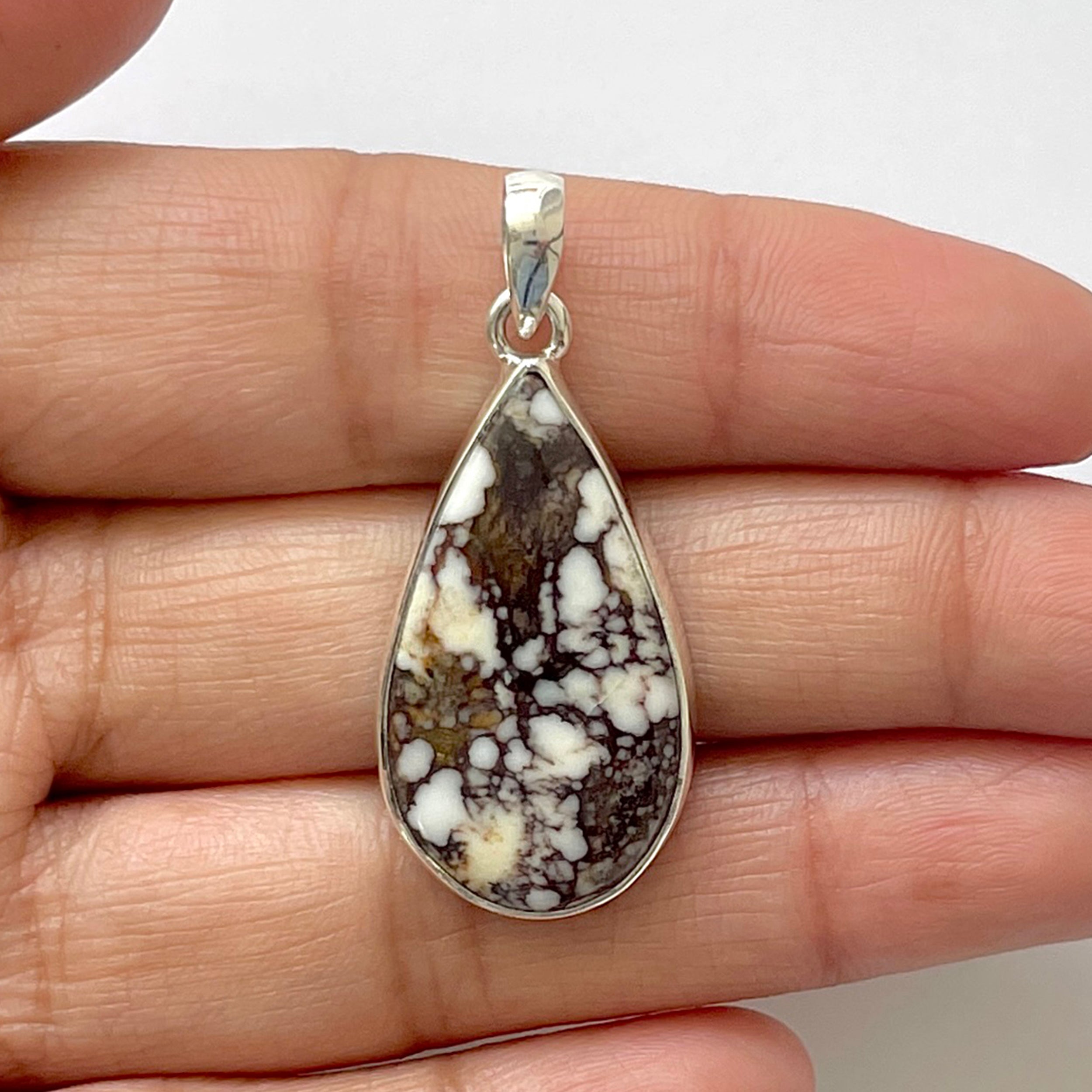 Wild Horse Jasper Pendant-(WOJ-1-42)