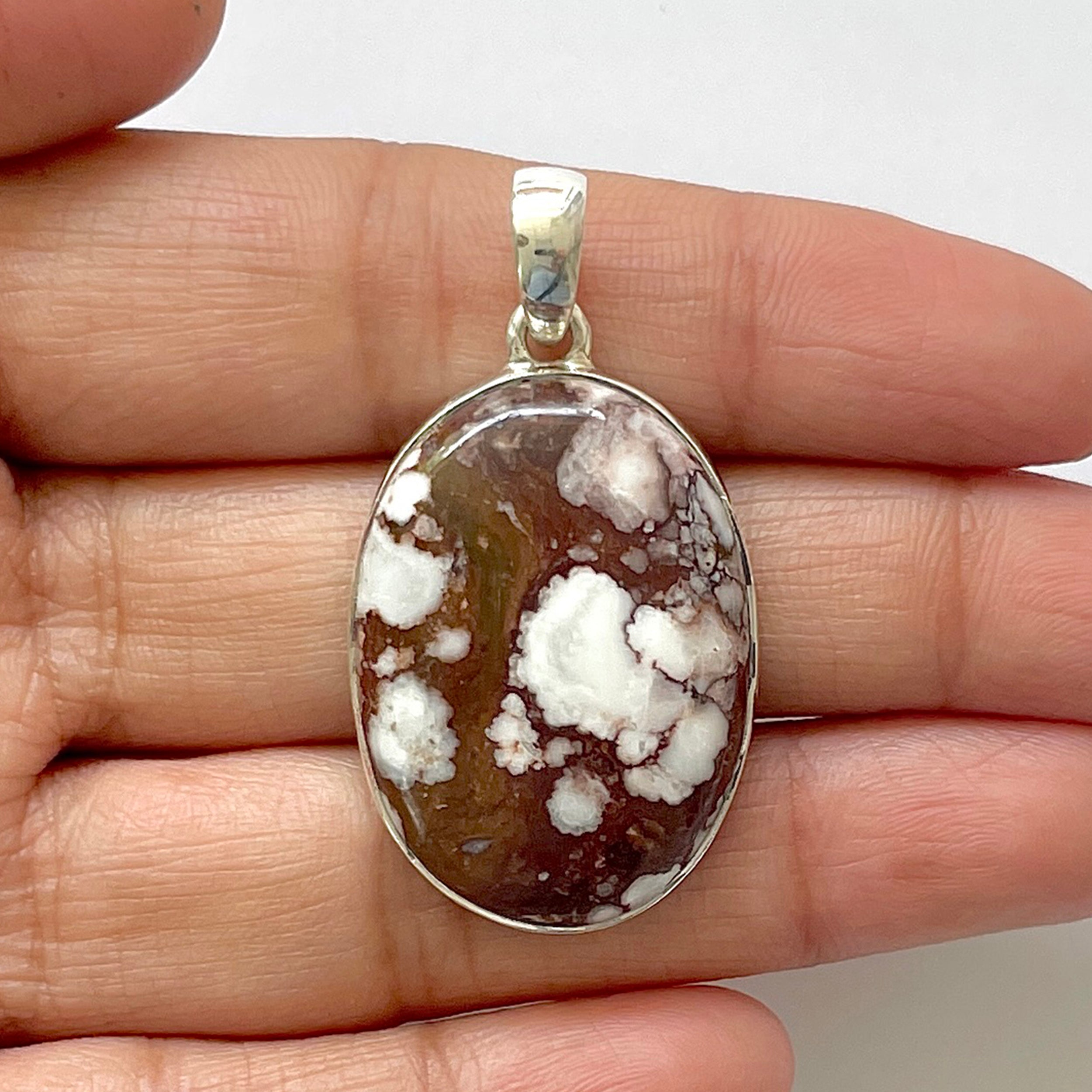 Wild Horse Jasper Pendant-(WOJ-1-43)