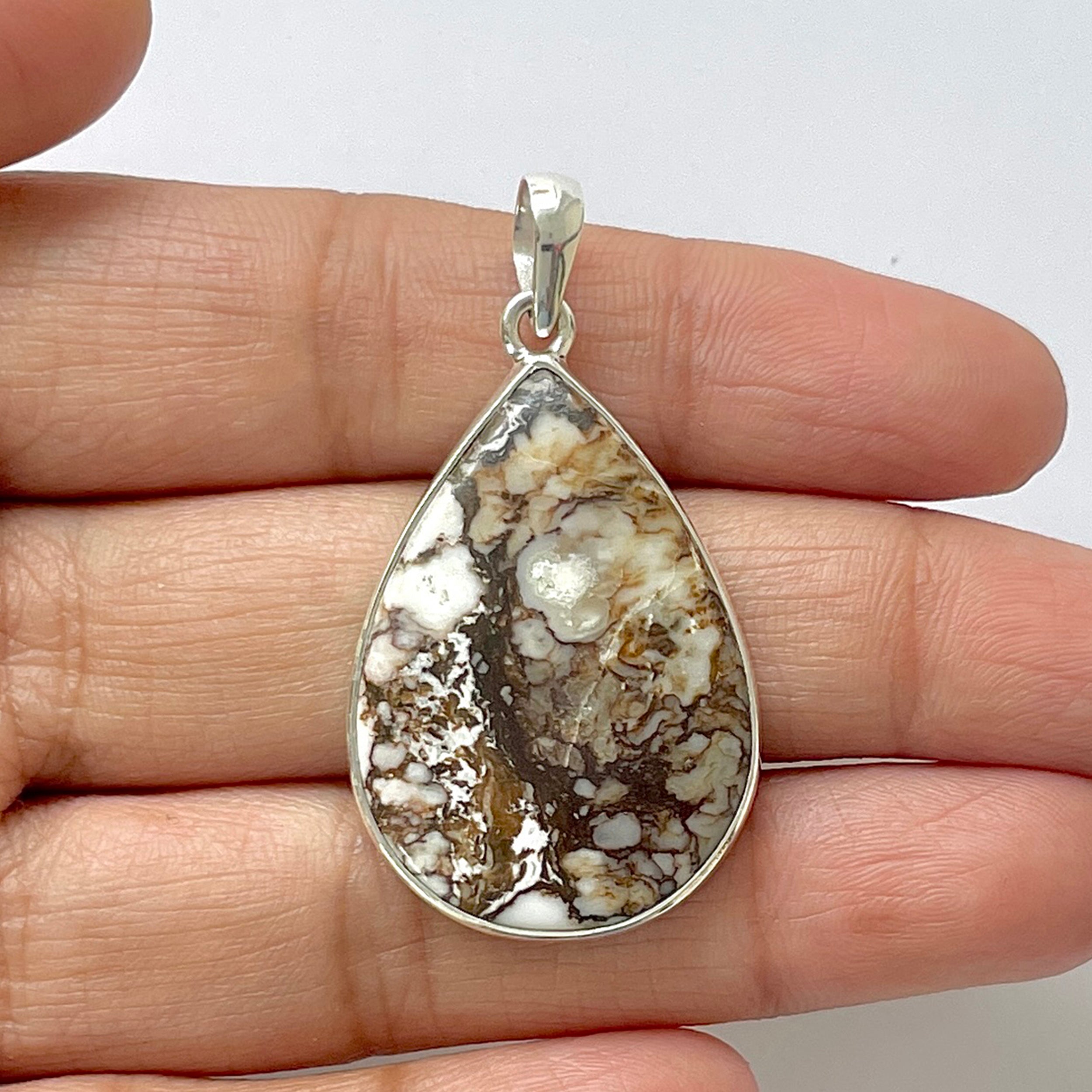 Wild Horse Jasper Pendant-(WOJ-1-46)