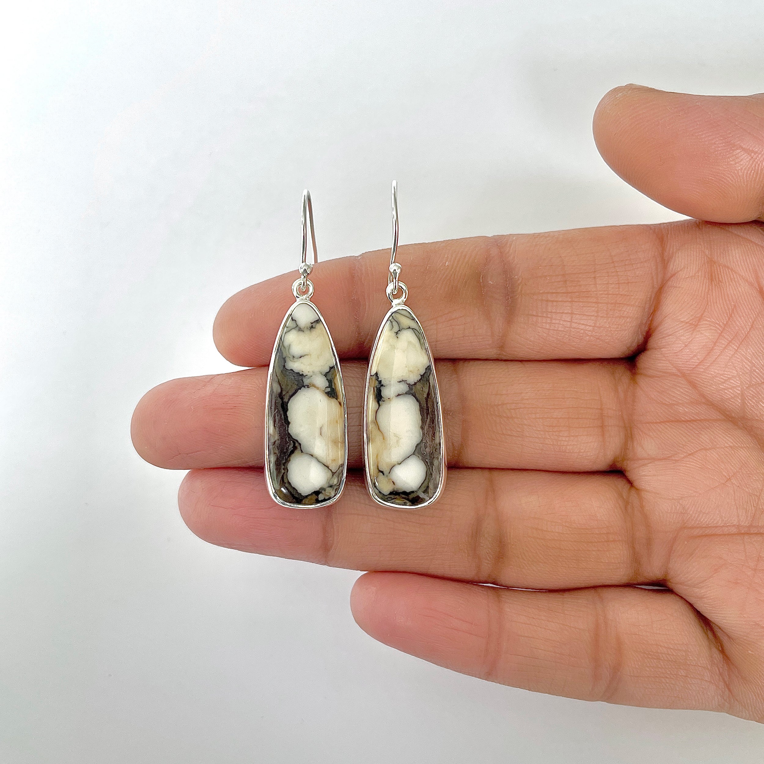 Wild Horse Jasper Earring-(WOJ-3-5)