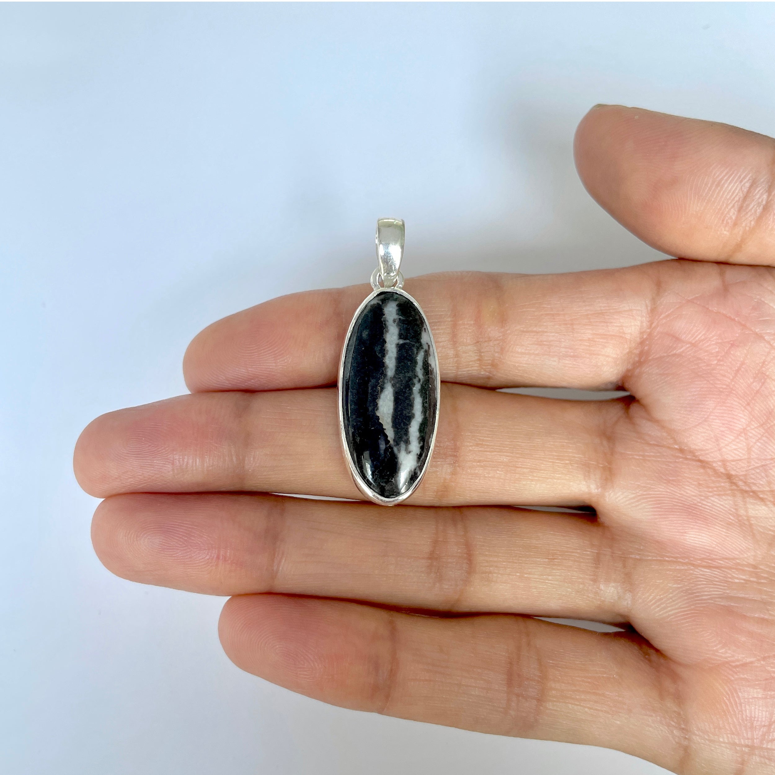 Zebra Skin Jasper Pendant-(ZSJ-1-1)