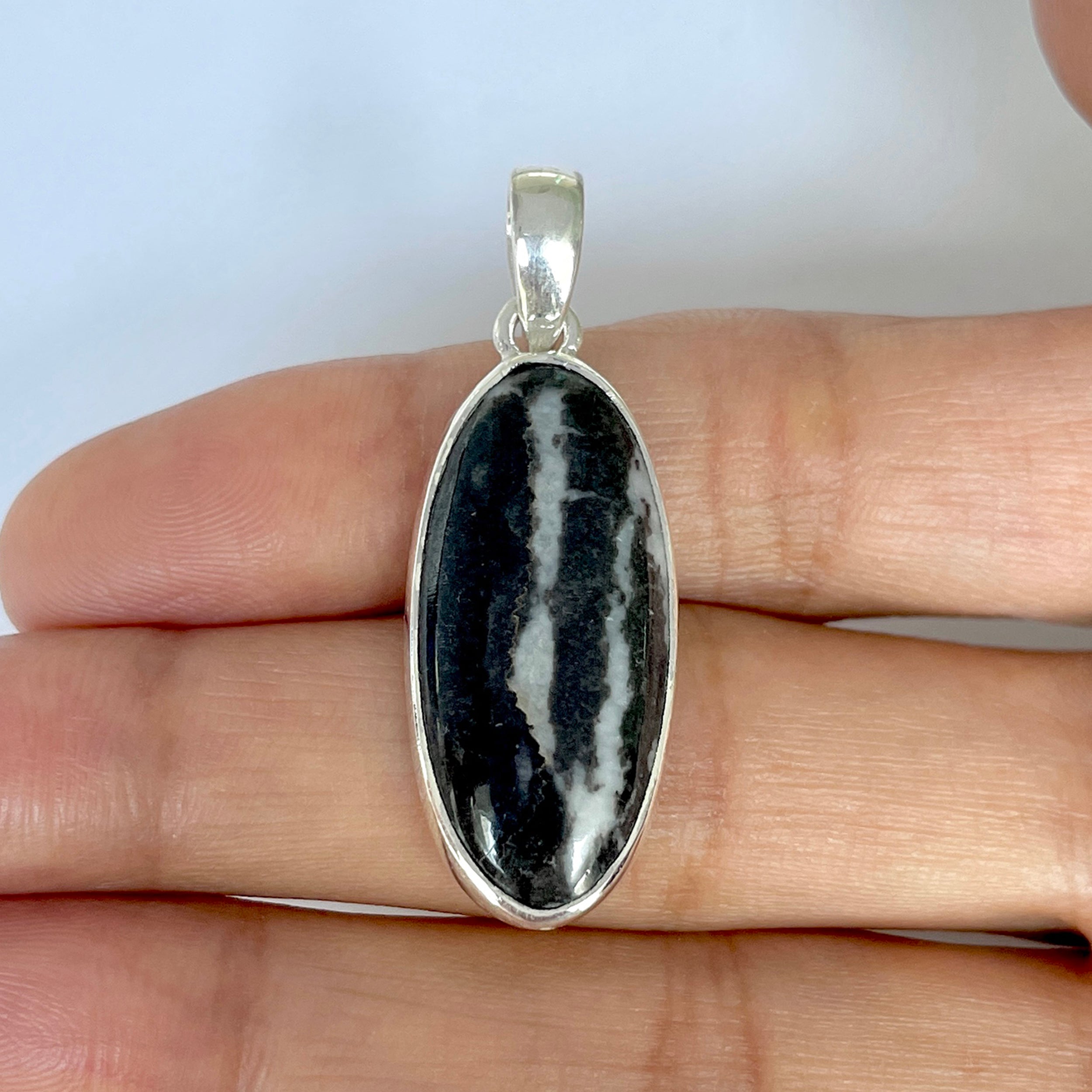 Zebra Skin Jasper Pendant-(ZSJ-1-1)