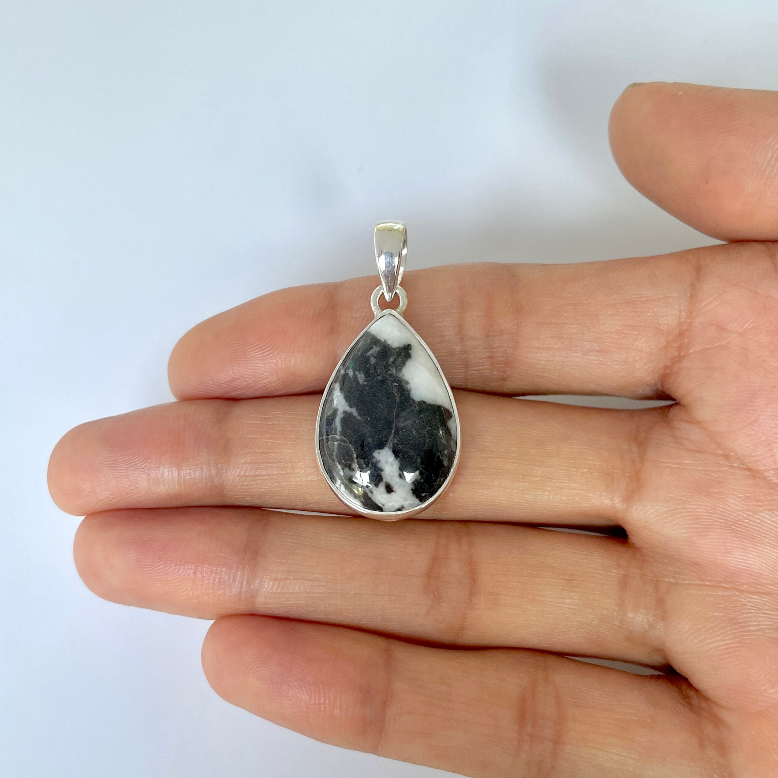 Zebra Skin Jasper Pendant-(ZSJ-1-10)