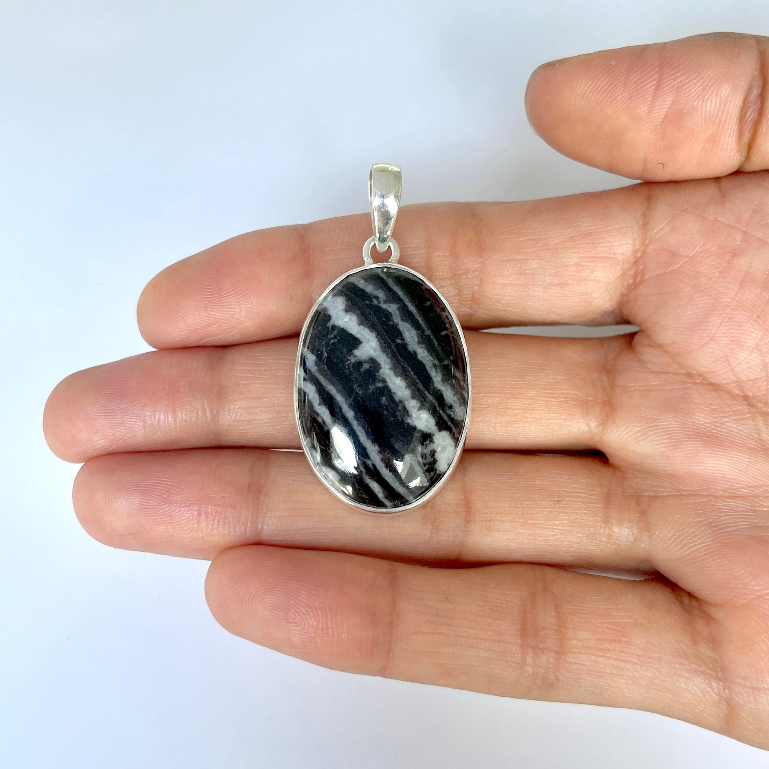 Zebra Skin Jasper Pendant-(ZSJ-1-11)