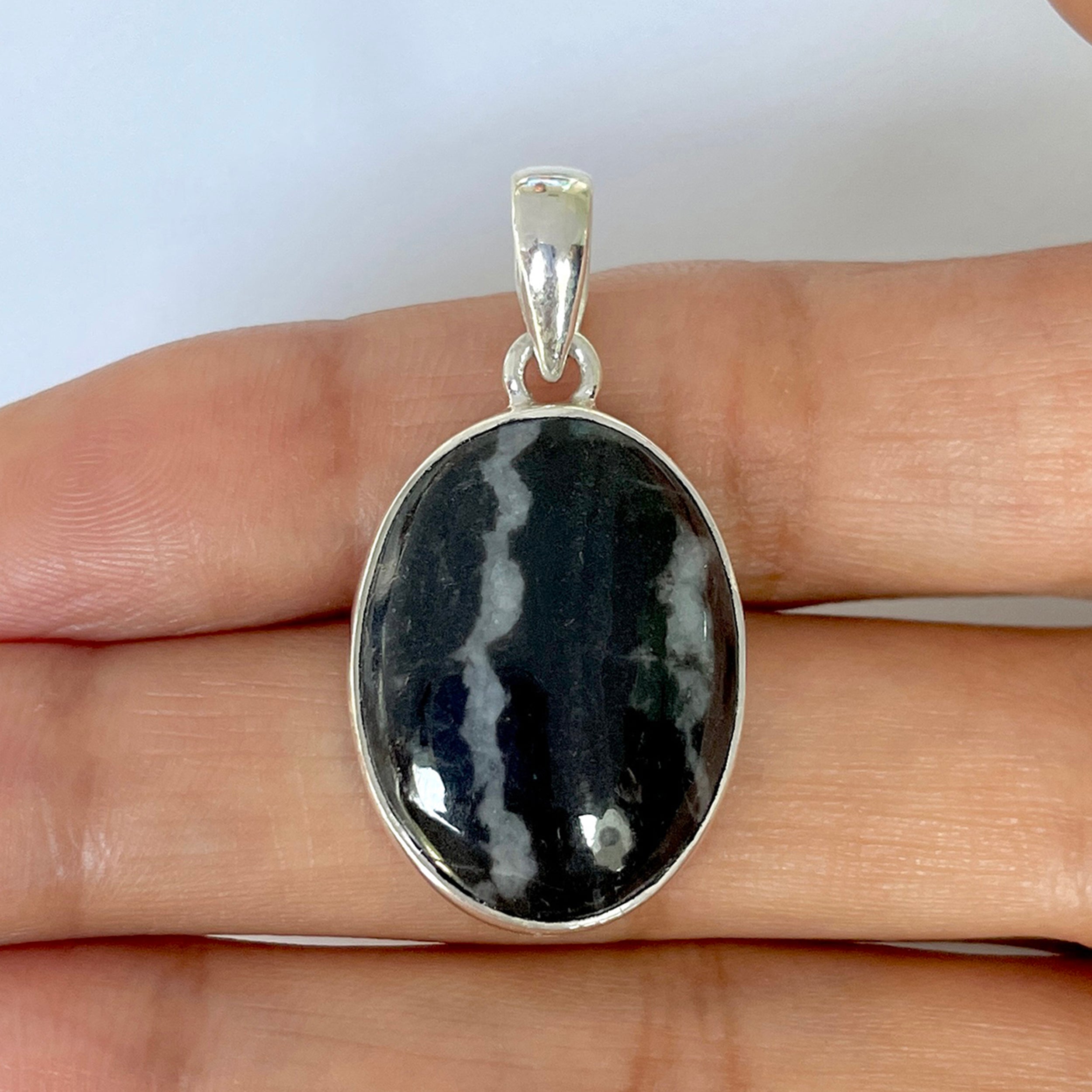 Zebra Skin Jasper Pendant-(ZSJ-1-12)