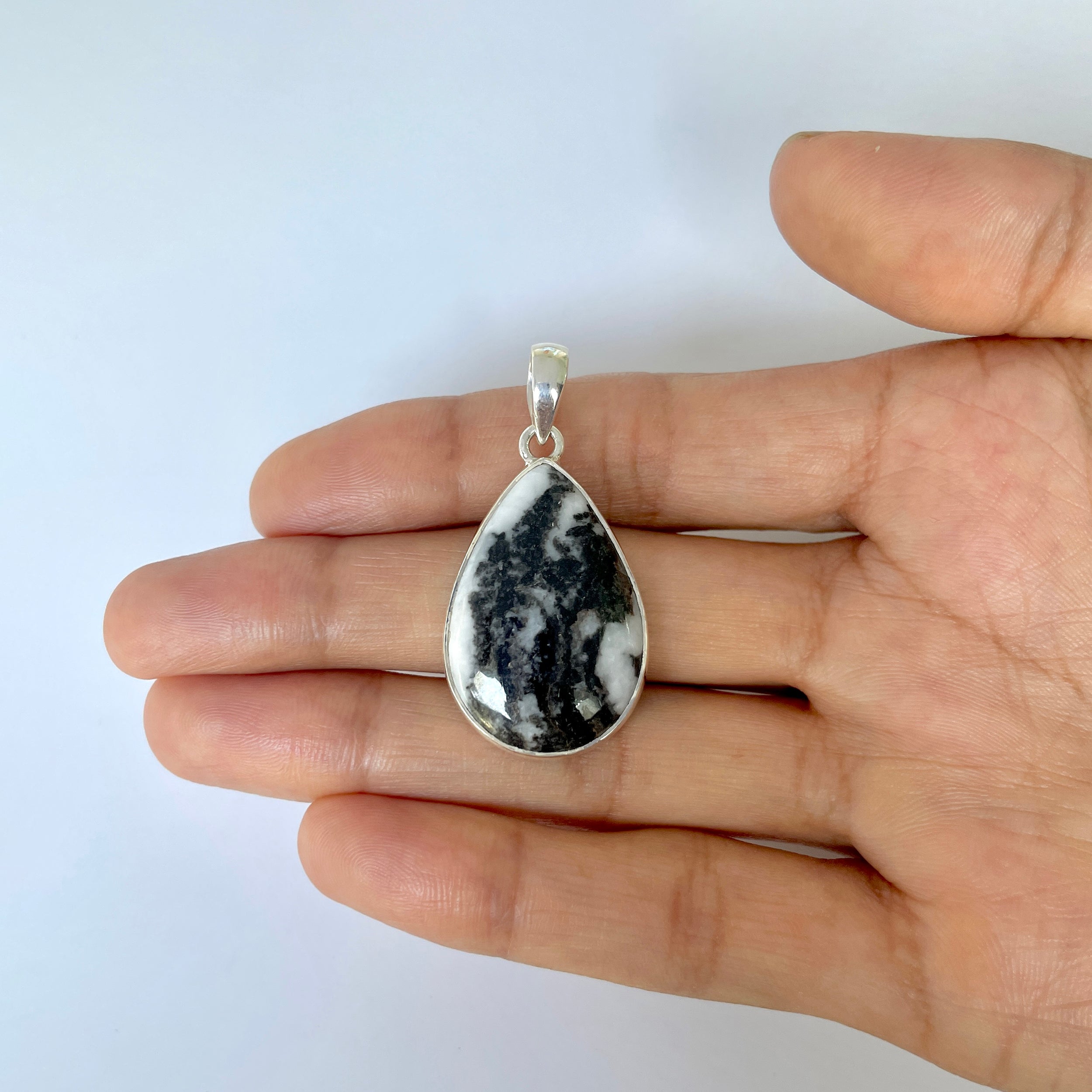 Zebra Skin Jasper Pendant-(ZSJ-1-14)