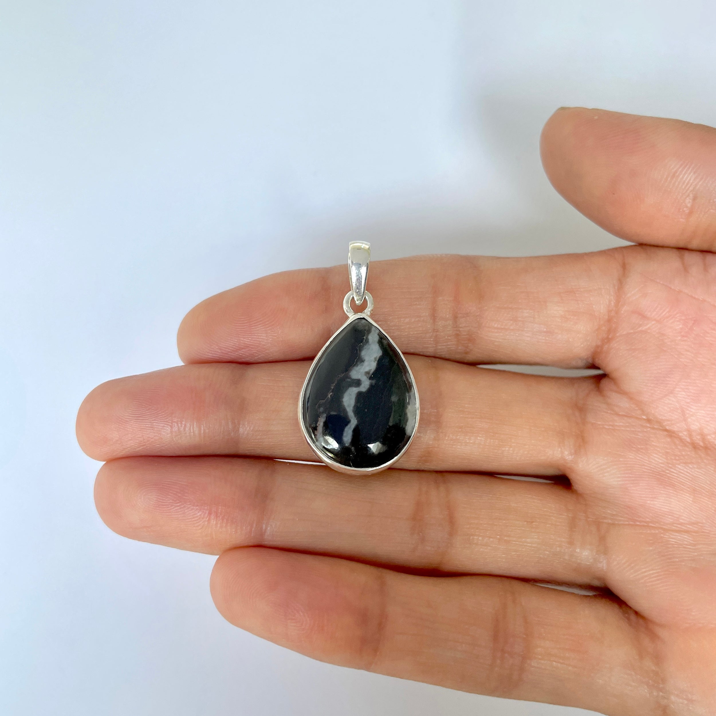 Zebra Skin Jasper Pendant-(ZSJ-1-16)