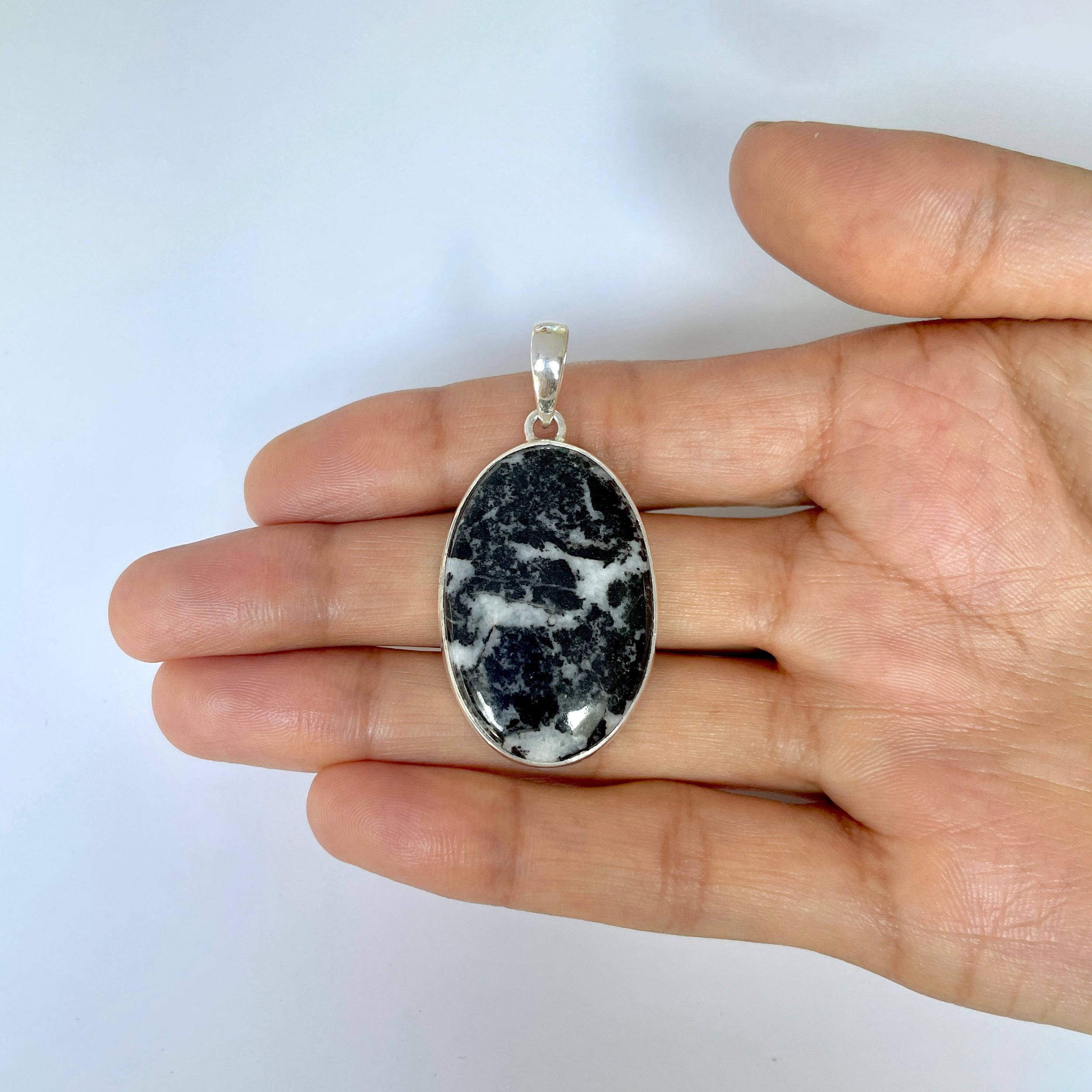 Zebra Skin Jasper Pendant-(ZSJ-1-17)