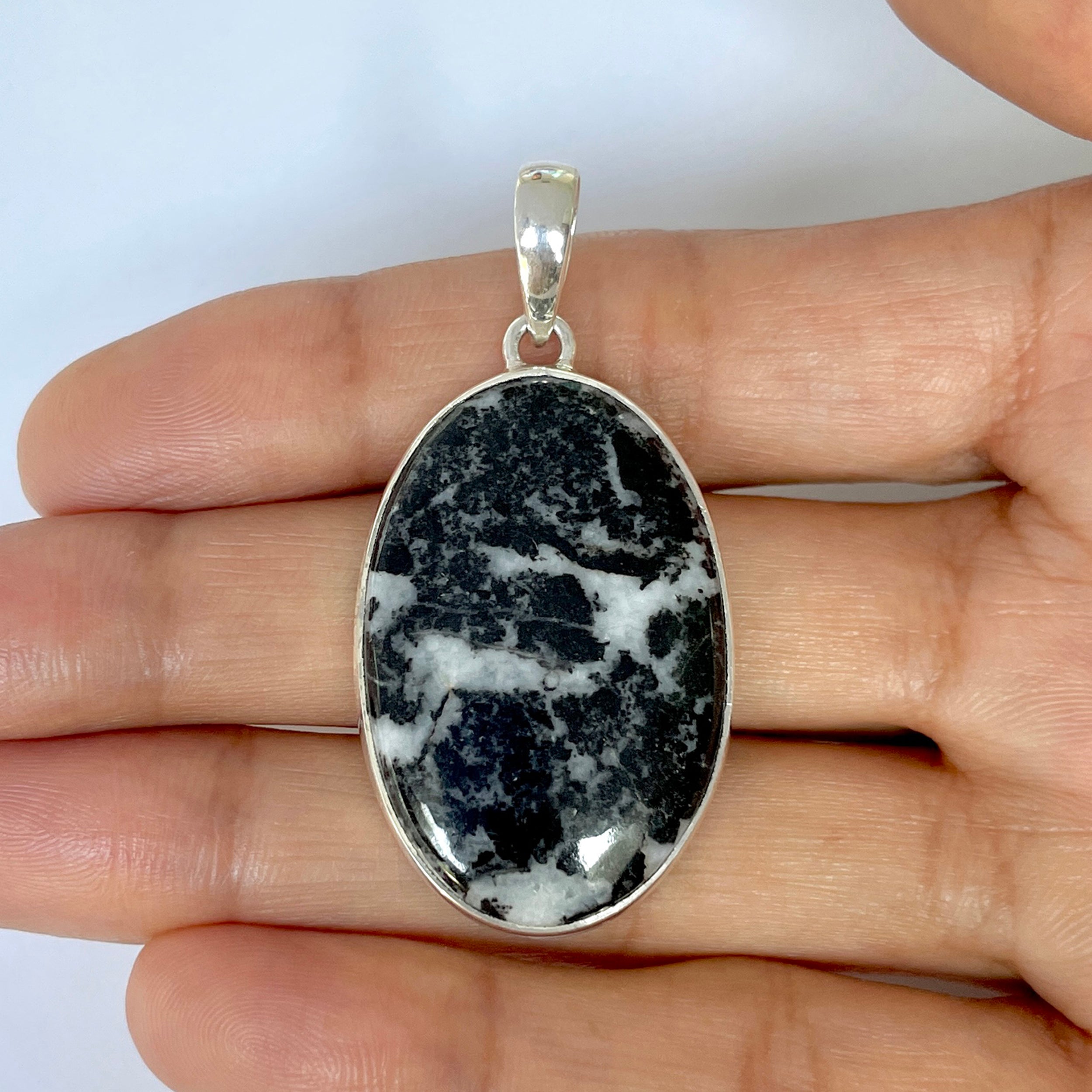 Zebra Skin Jasper Pendant-(ZSJ-1-17)