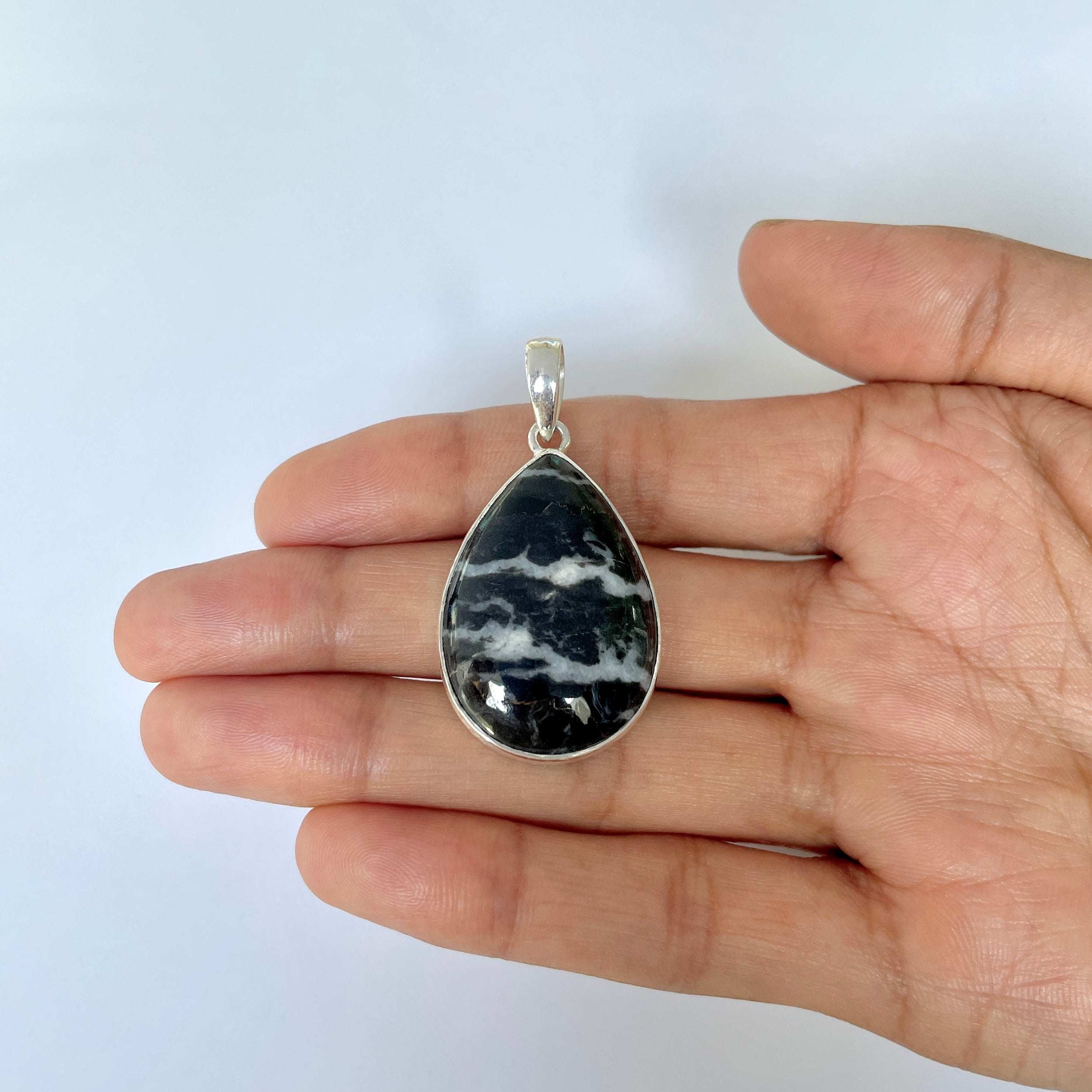 Zebra Skin Jasper Pendant-(ZSJ-1-18)