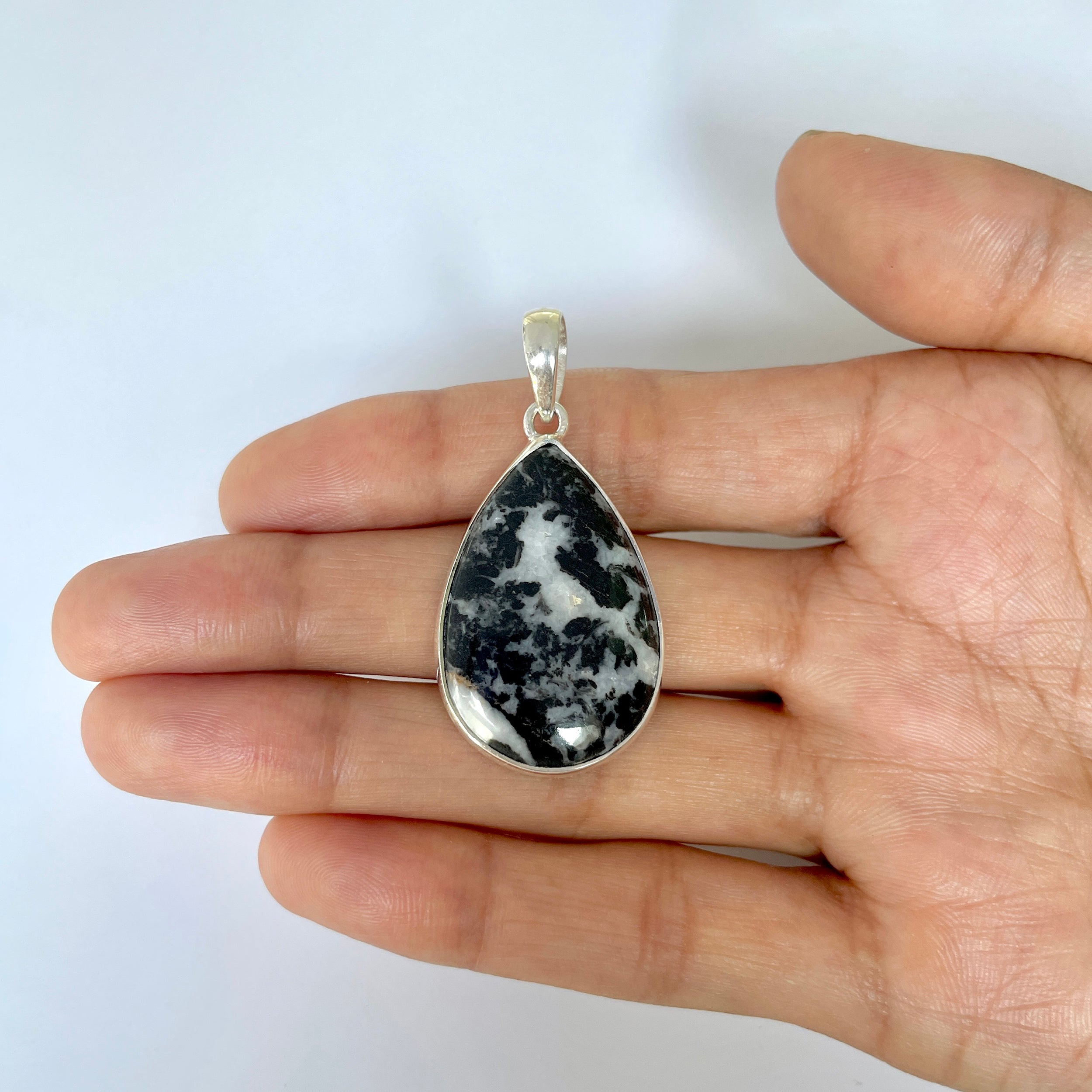 Zebra Skin Jasper Pendant-(ZSJ-1-19)