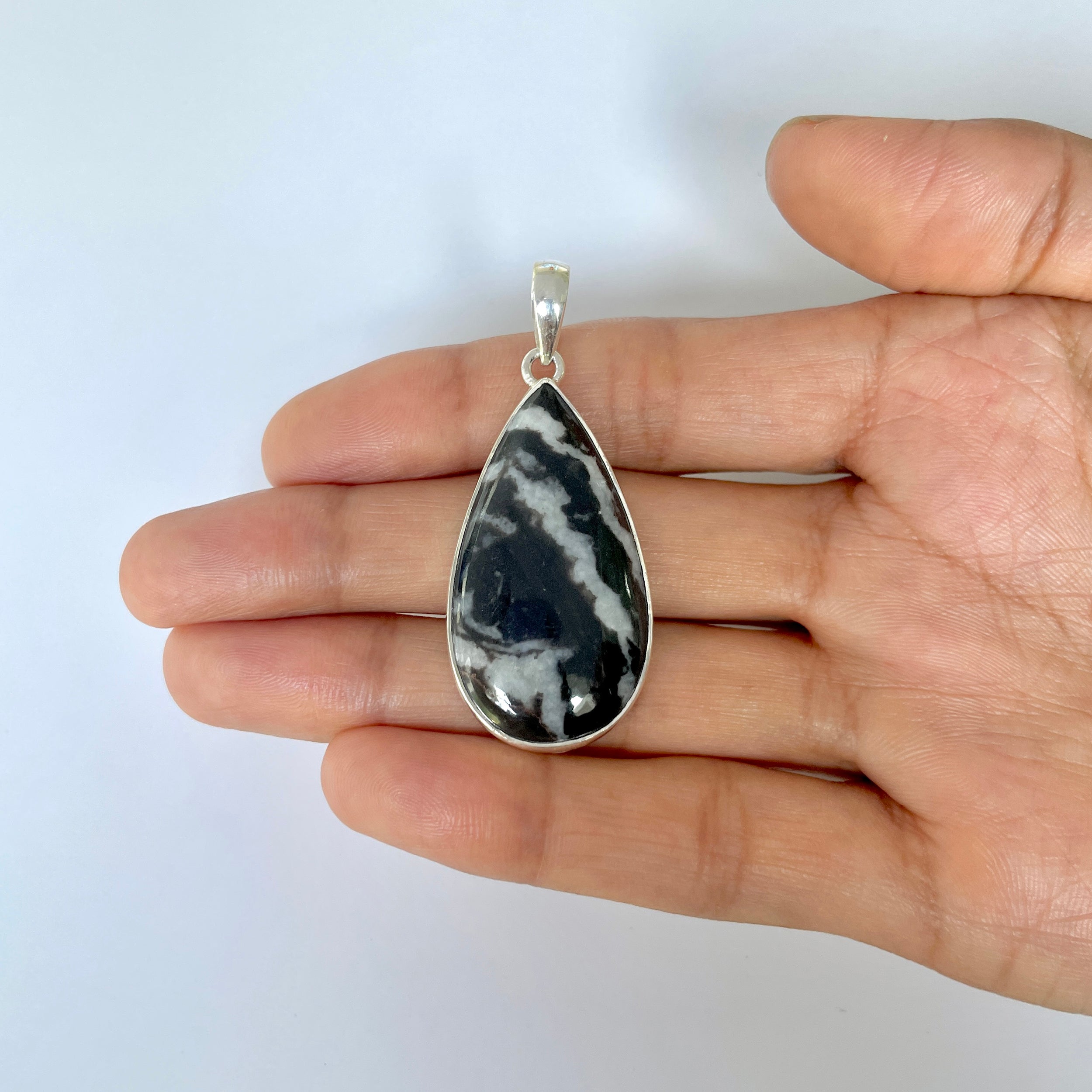 Zebra Skin Jasper Pendant-(ZSJ-1-2)