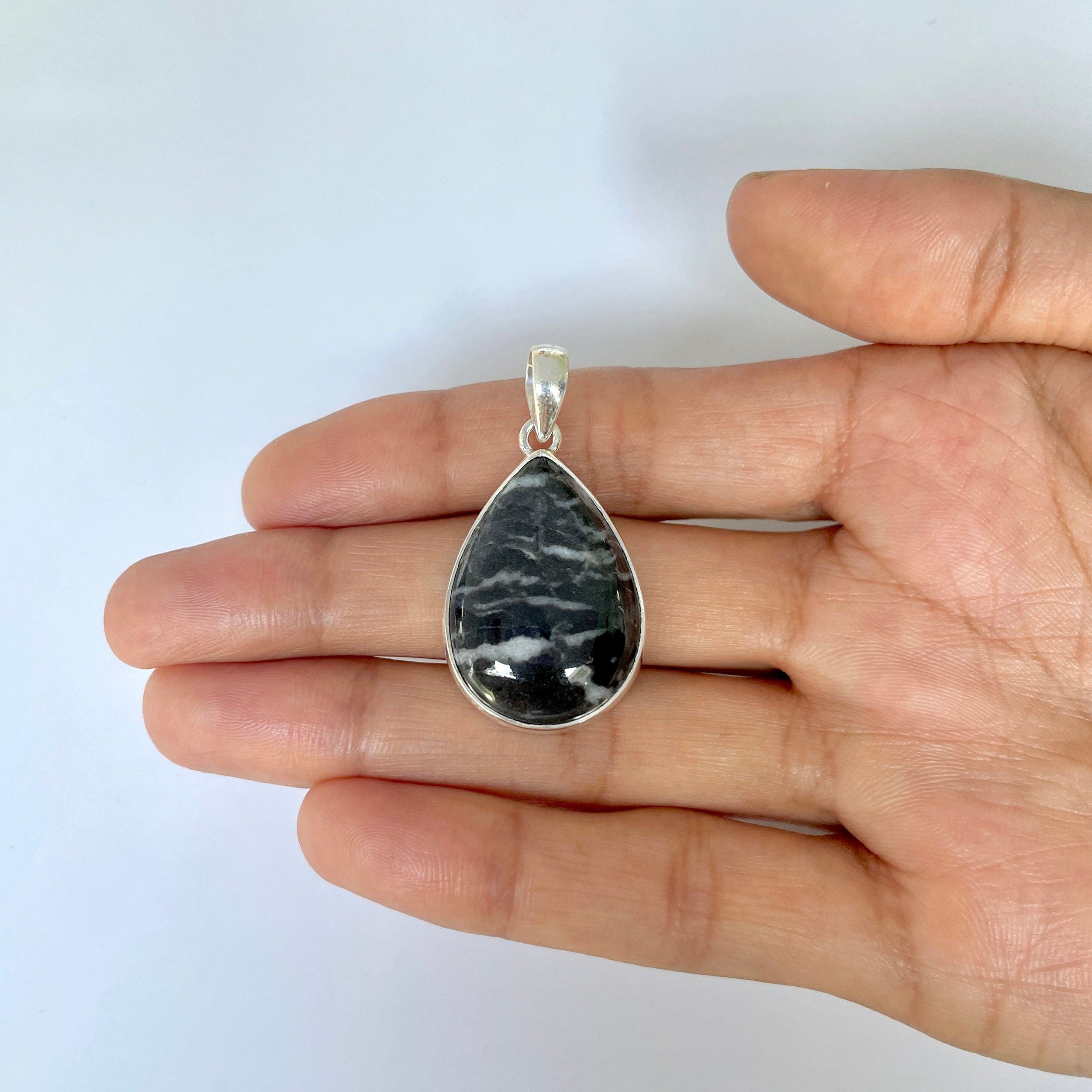 Zebra Skin Jasper Pendant-(ZSJ-1-20)