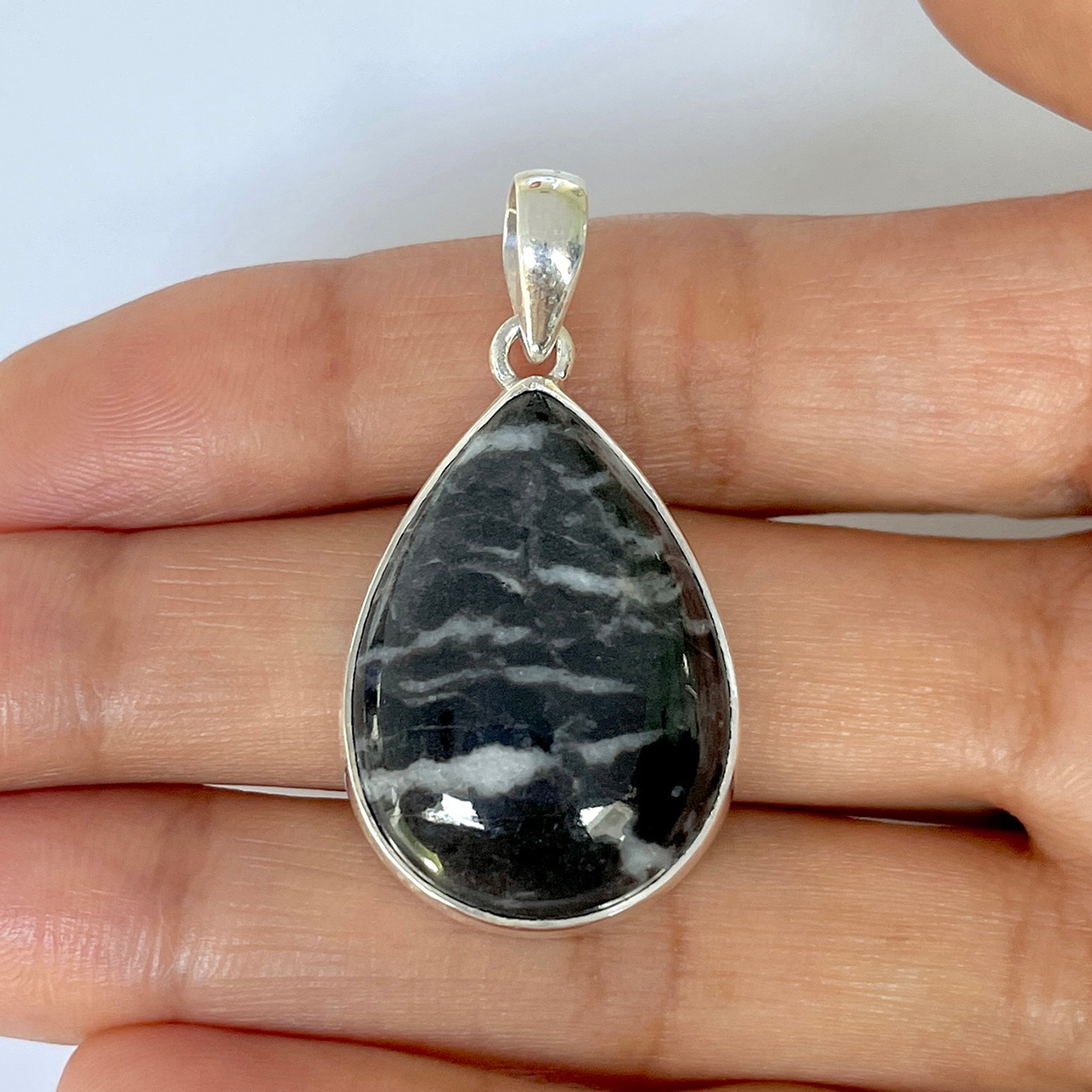 Zebra Skin Jasper Pendant-(ZSJ-1-20)