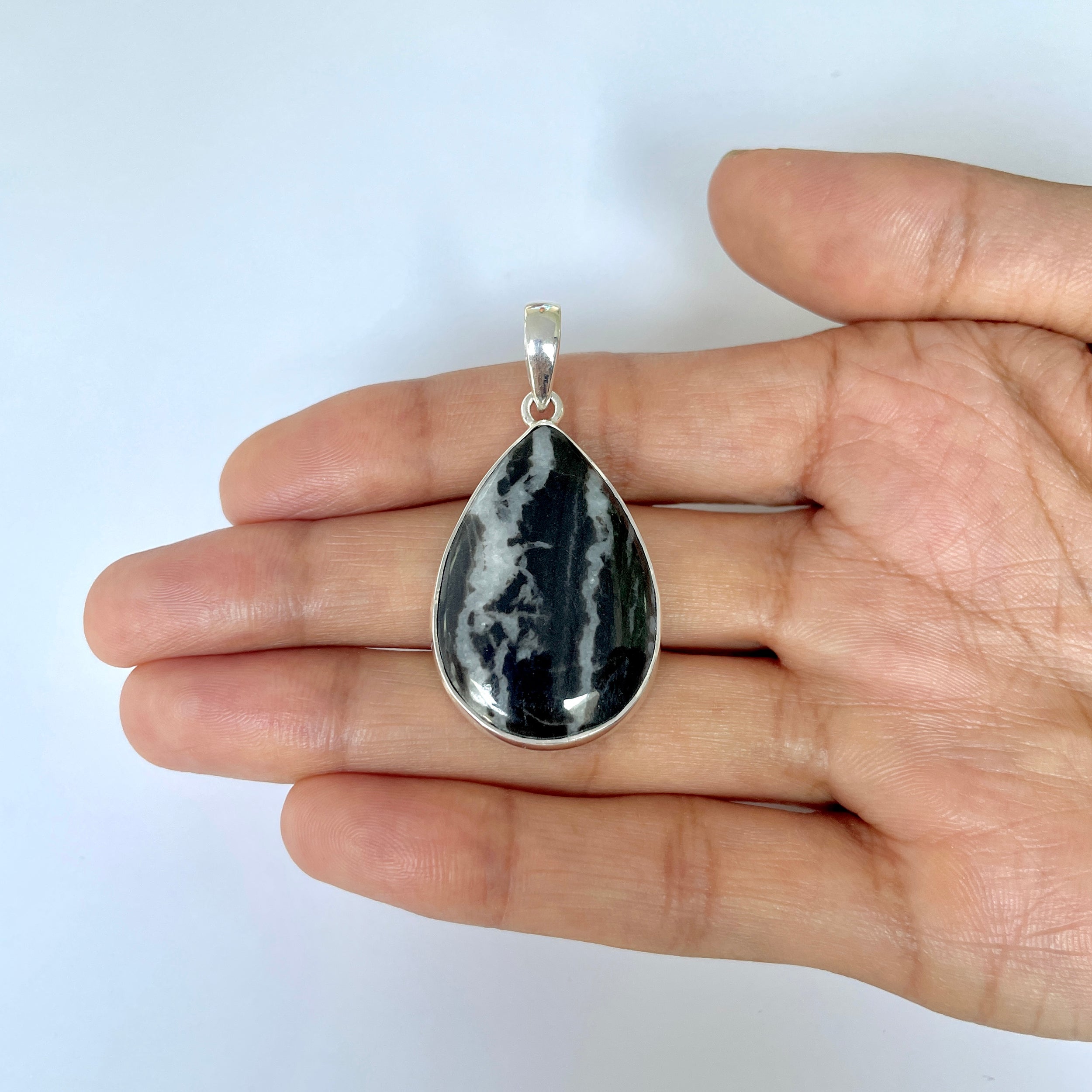 Zebra Skin Jasper Pendant-(ZSJ-1-5)