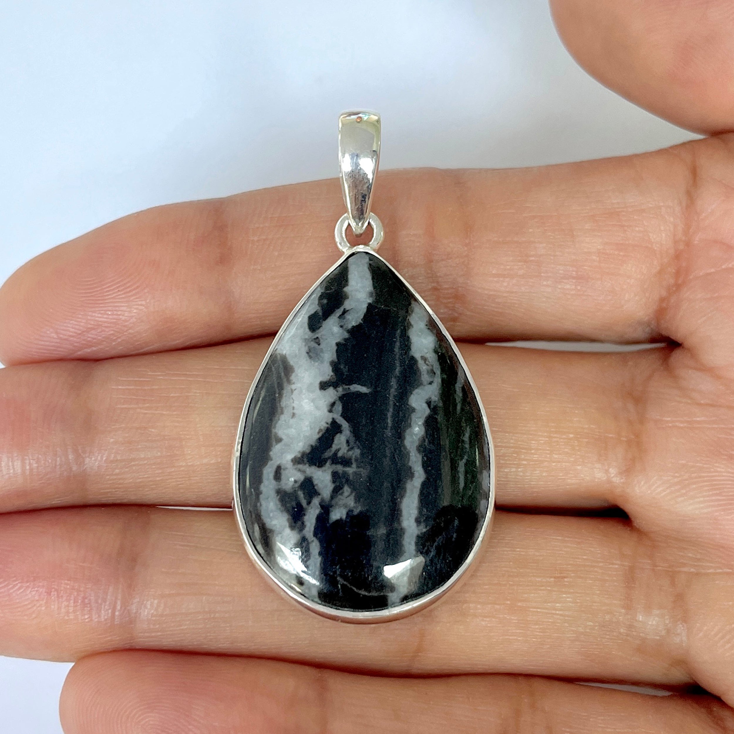 Zebra Skin Jasper Pendant-(ZSJ-1-5)