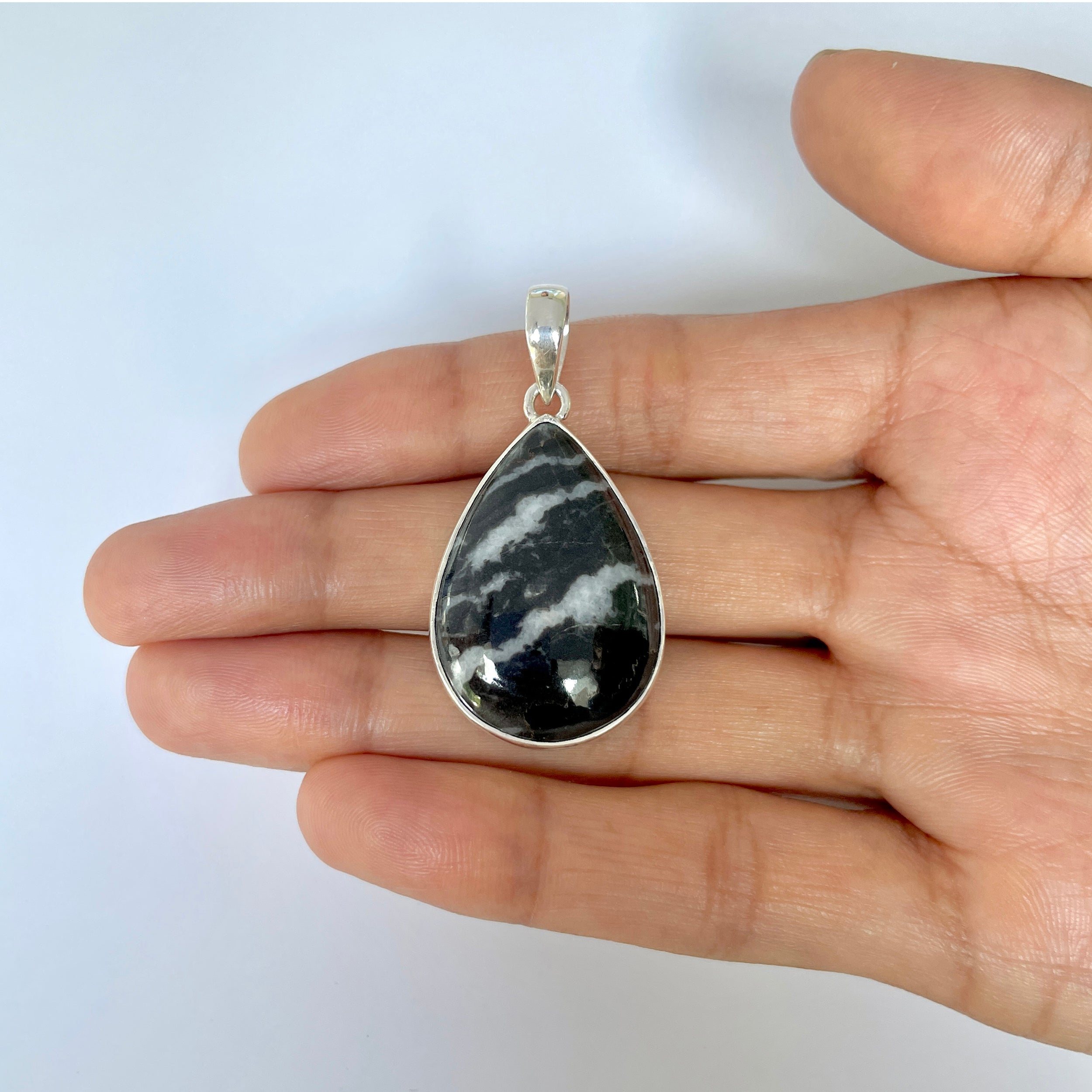 Zebra Skin Jasper Pendant-(ZSJ-1-6)