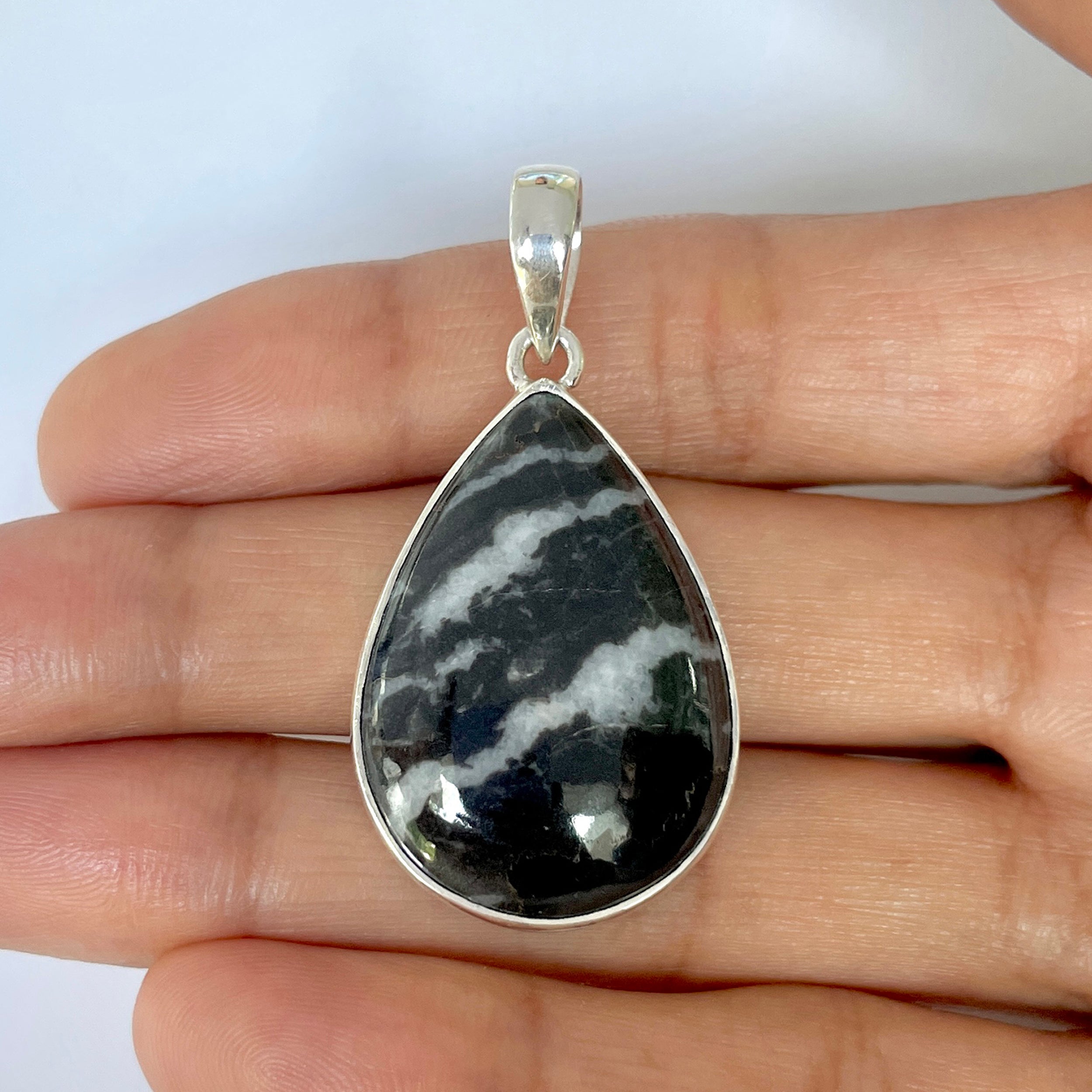 Zebra Skin Jasper Pendant-(ZSJ-1-6)