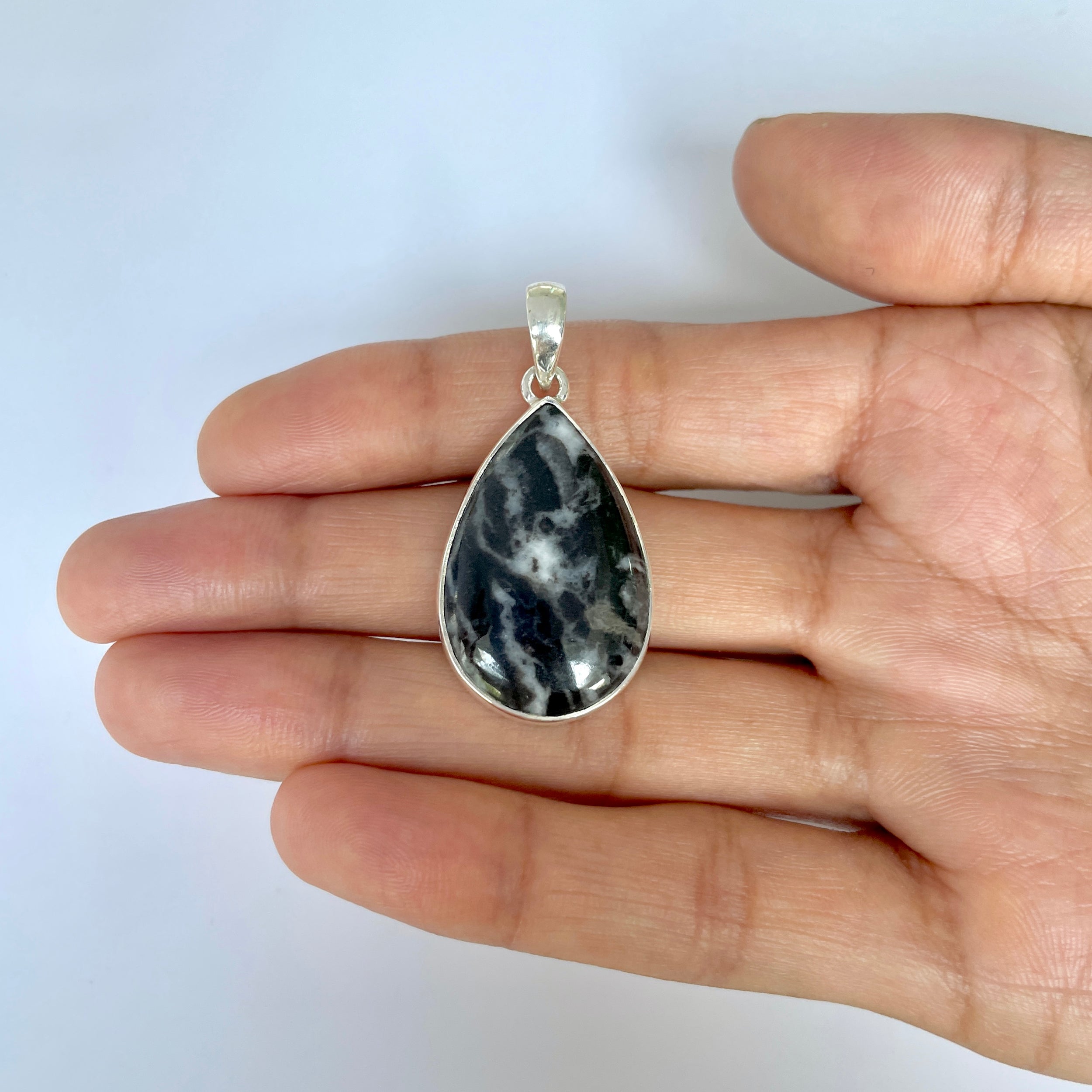 Zebra Skin Jasper Pendant-(ZSJ-1-7)