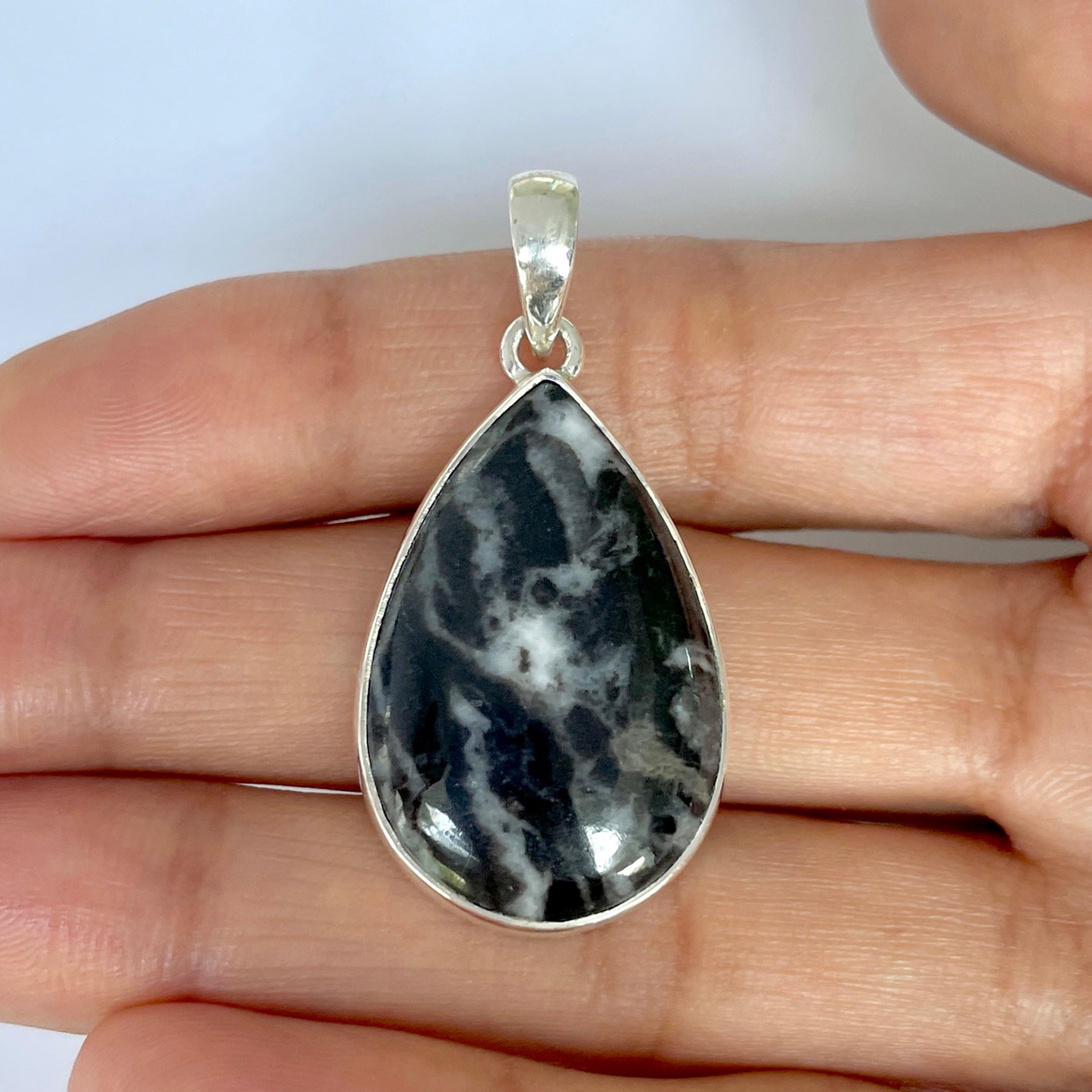Zebra Skin Jasper Pendant-(ZSJ-1-7)