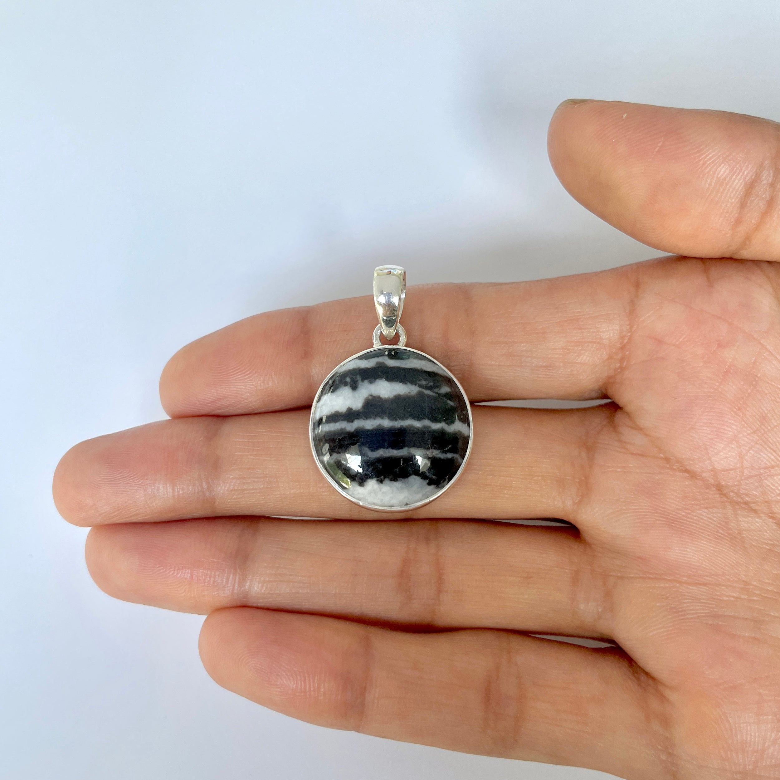 Zebra Skin Jasper Pendant-(ZSJ-1-8)