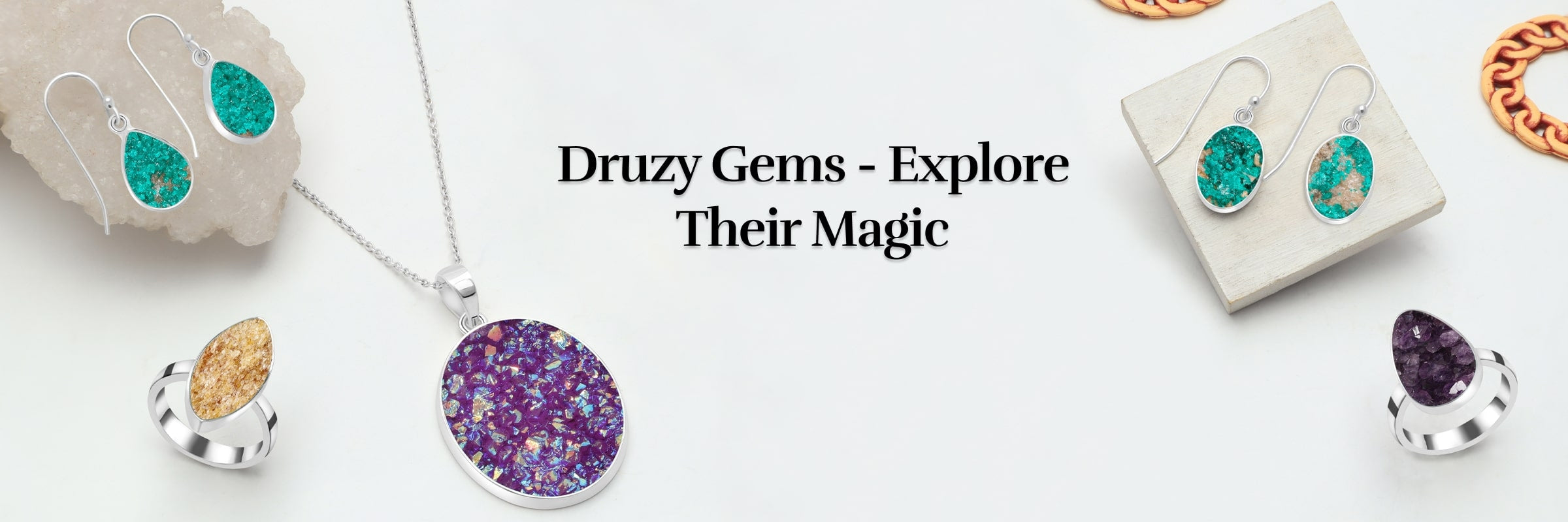 Types of Druzy Stone - Discover Sparkling Druzy Crystals and Their Magical Healing Properties