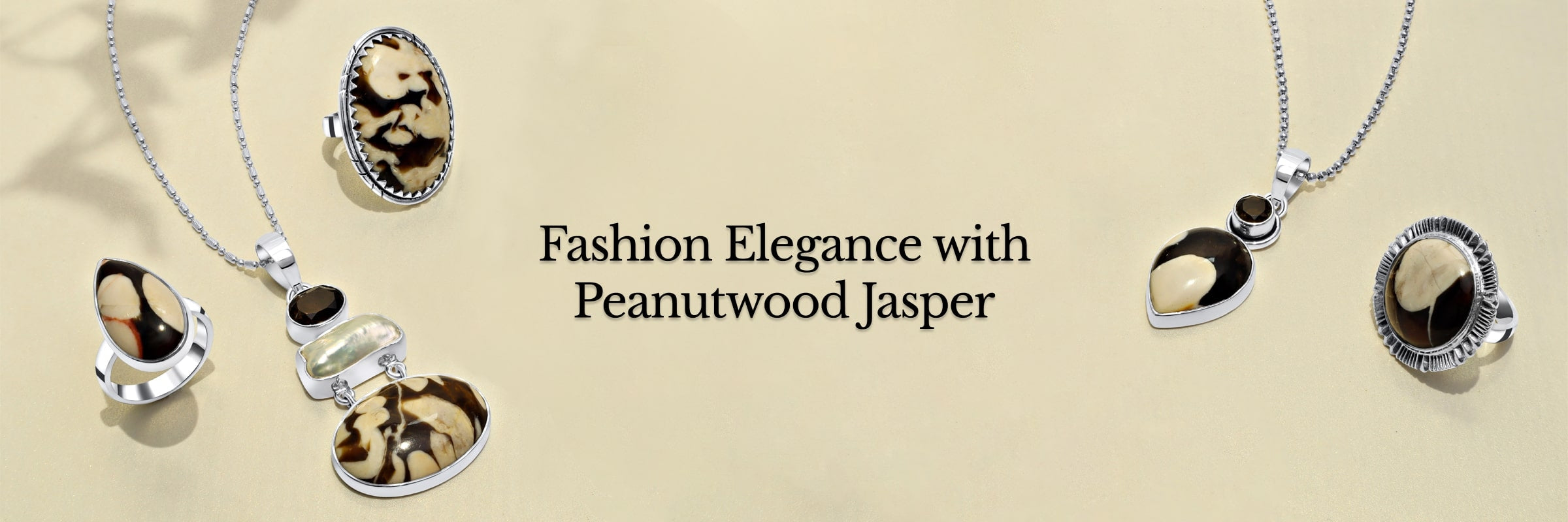 Trendsetters' Choice: Peanutwood Jasper Jewelry for Fashion Forward Individuals