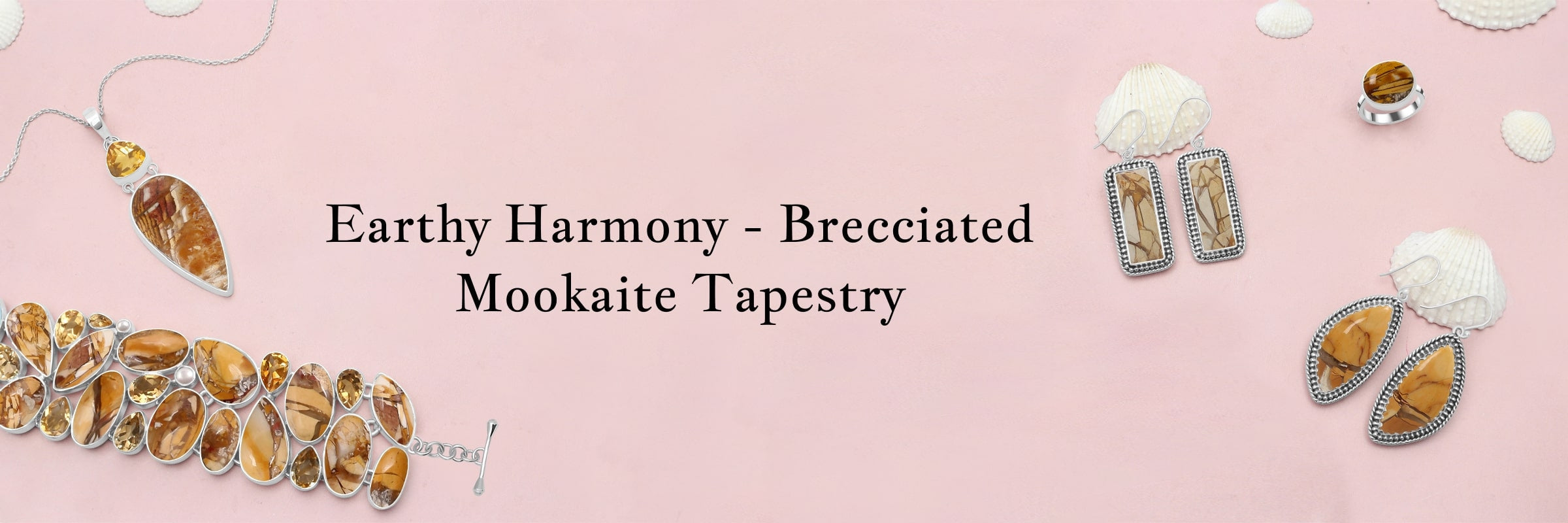 Brecciated Mookaite Tapestry: Harmonious Weaving of Earth's Colors