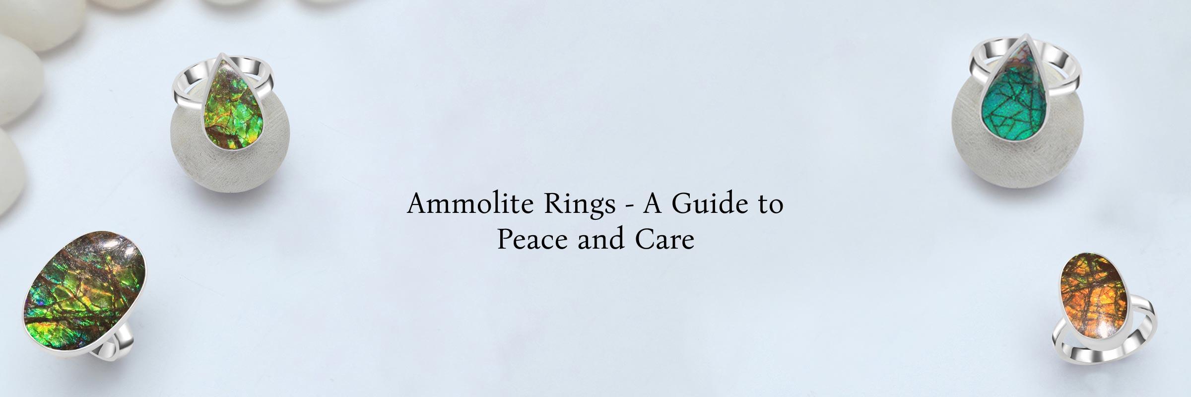 Soothing Benefits of Wearing Ammolite Rings and Ways to Cleanse & Charge Them