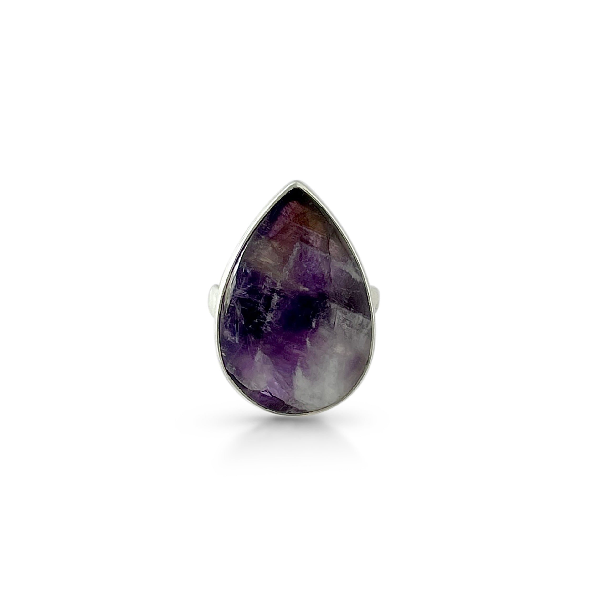 Amethyst Lace Agate Ring-(ALA-2-10)