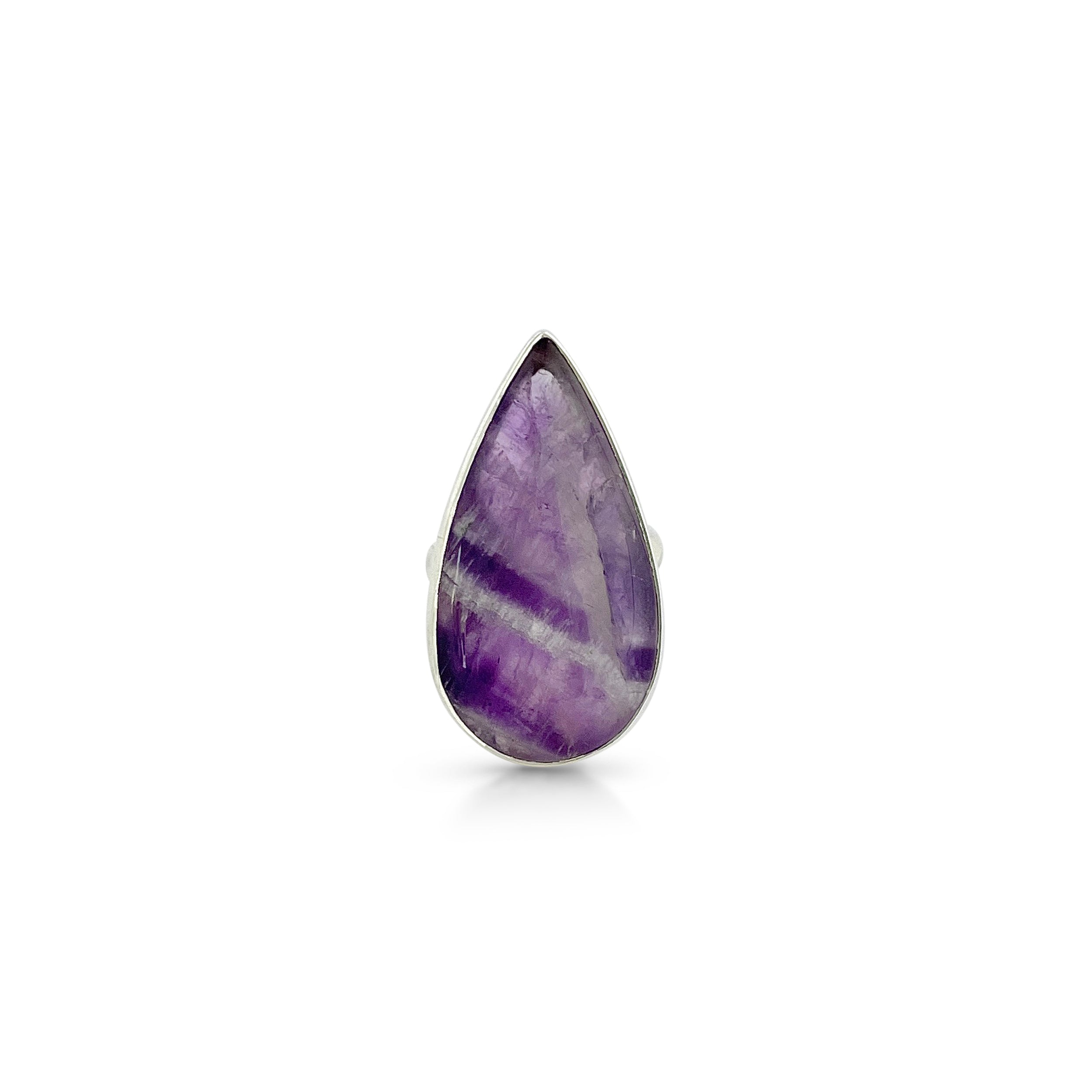Amethyst Lace Agate Ring-(ALA-2-4)