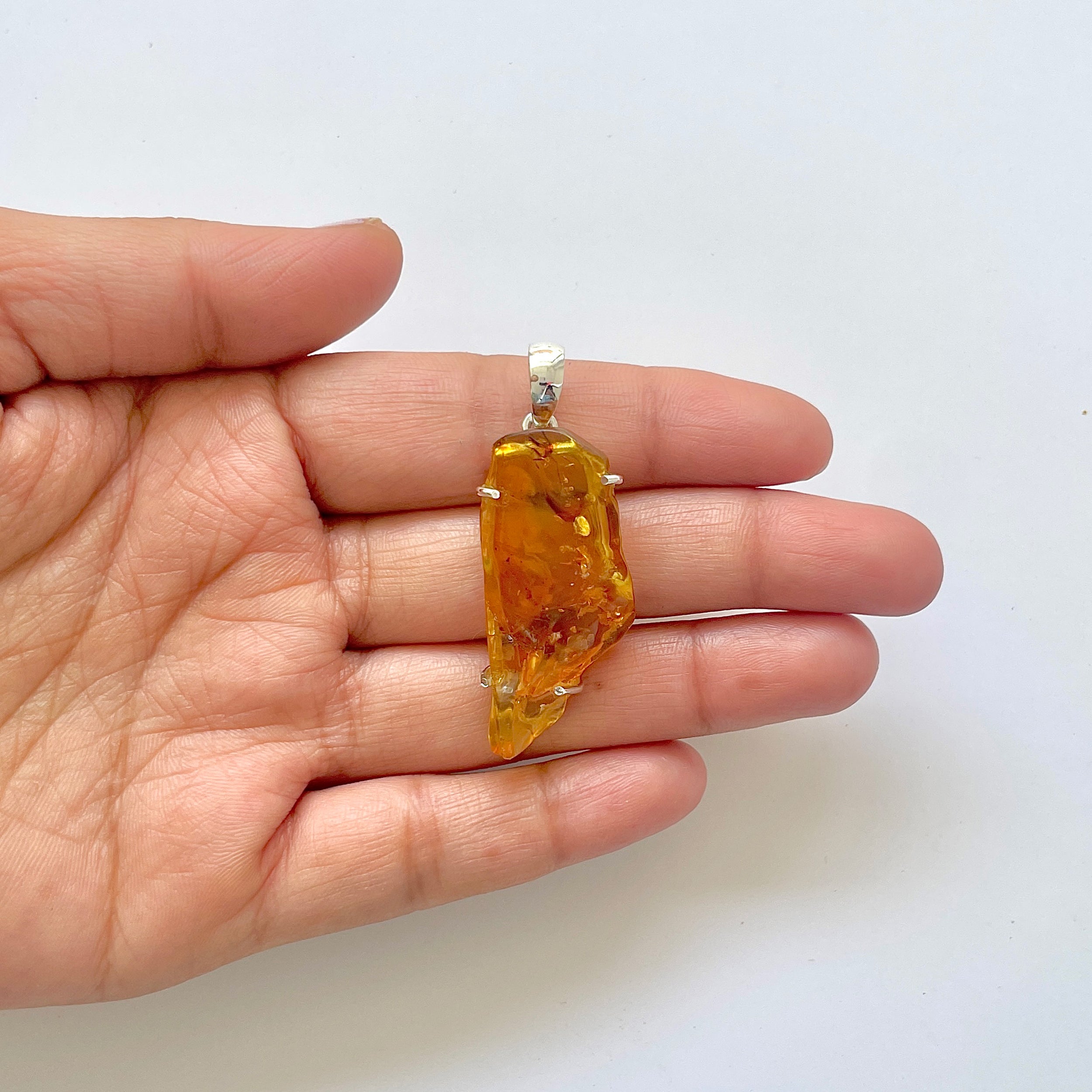 Amber Pendant-(AMB-1-37)