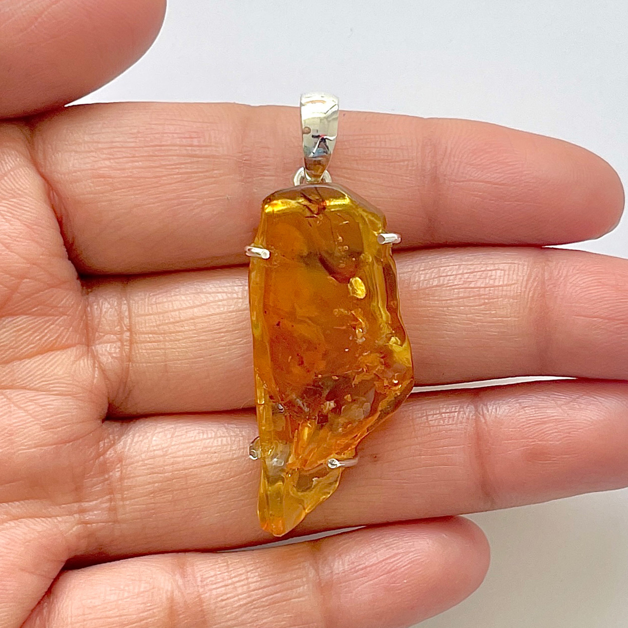 Amber Pendant-(AMB-1-37)