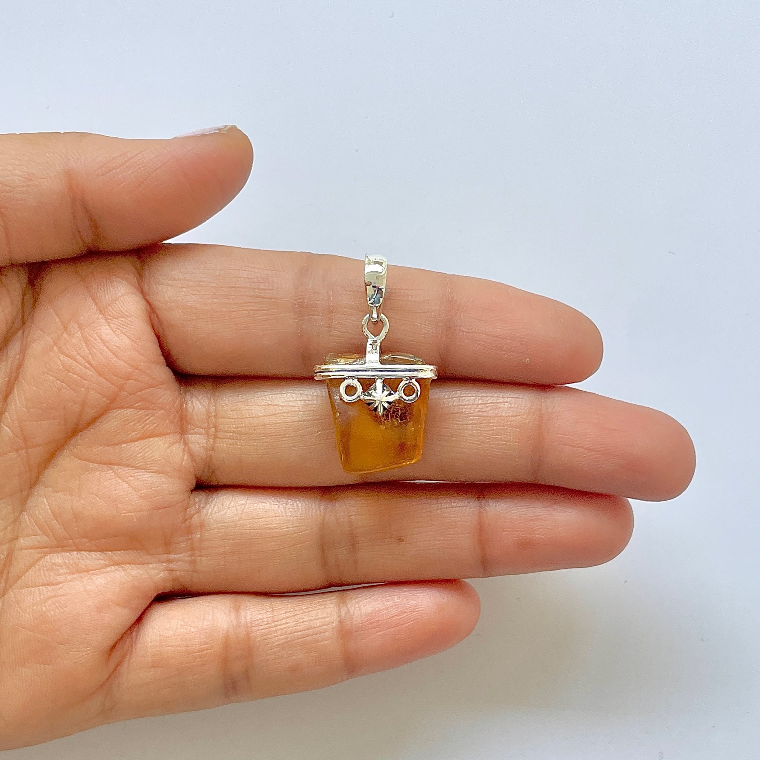 Amber Pendant-(AMB-1-38)
